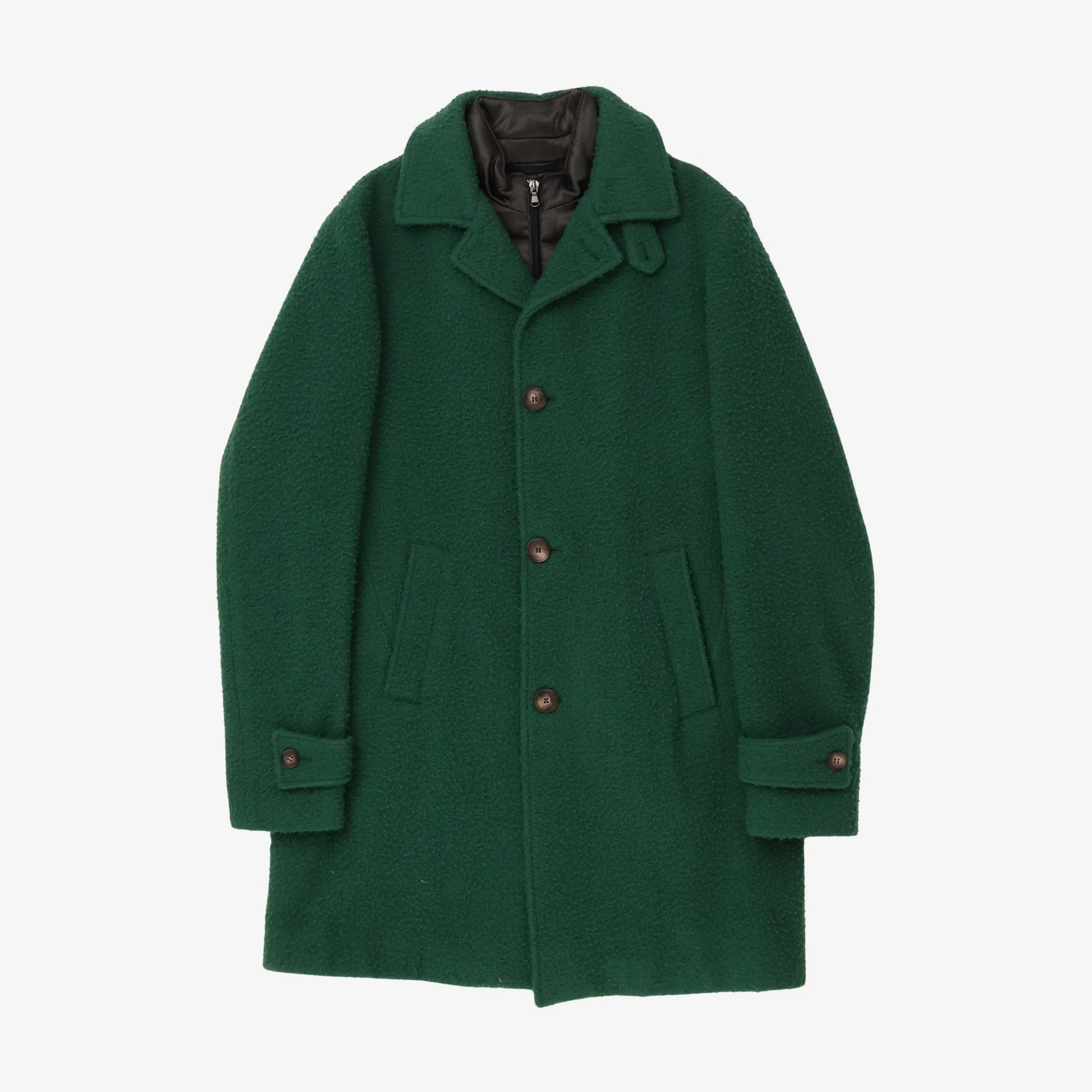 Casentinto Wool Overcoat