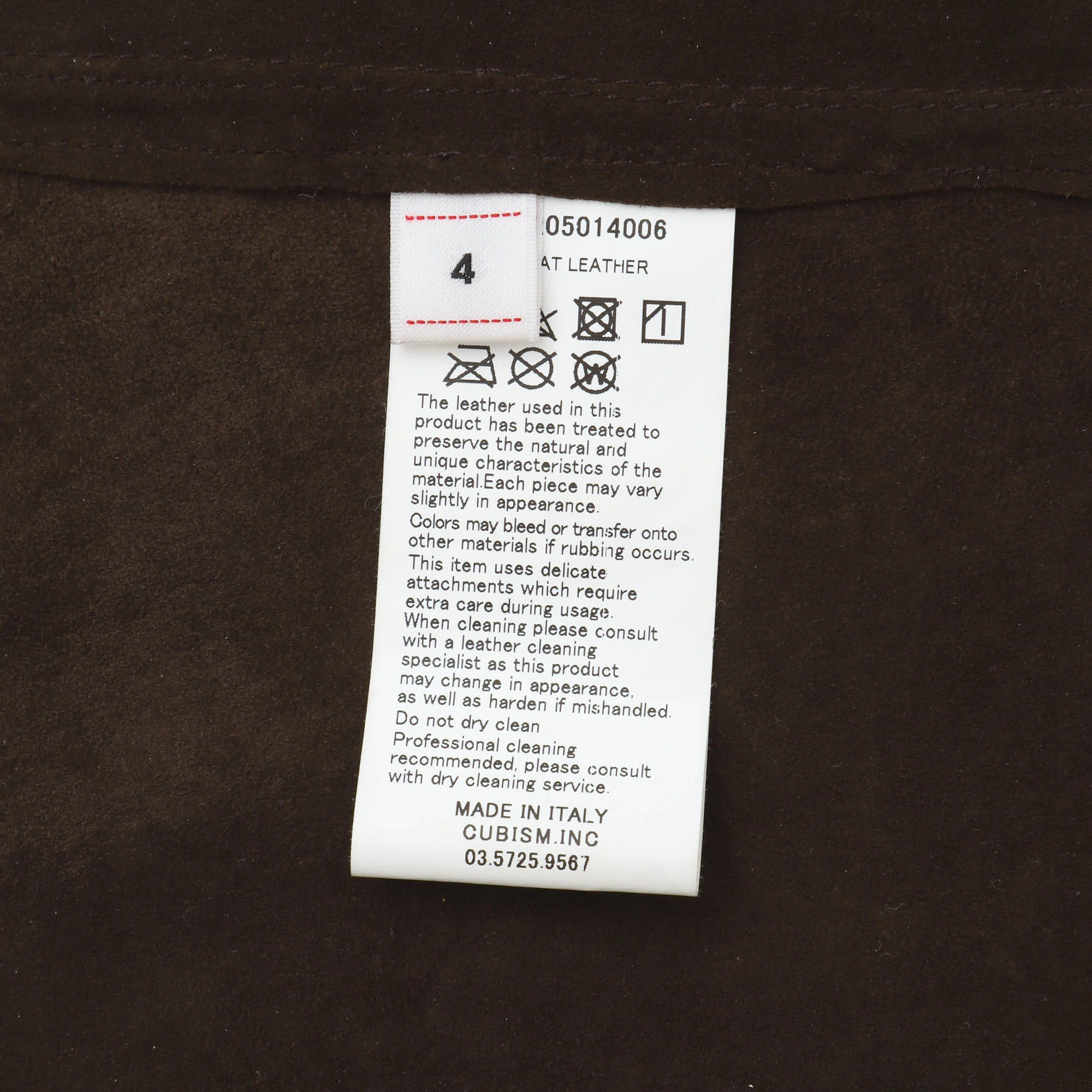 101 Peerless Suede Jacket - Image 5