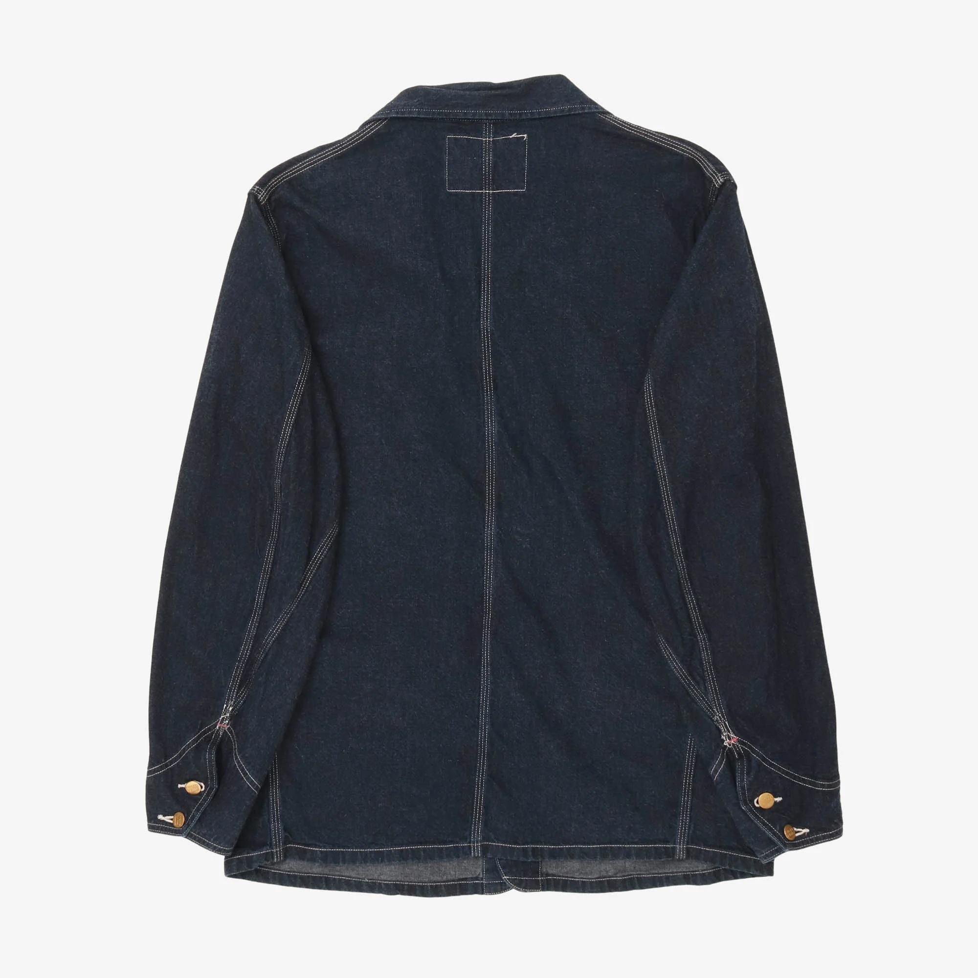 11oz Denim Coverall Work Coat - Image 2