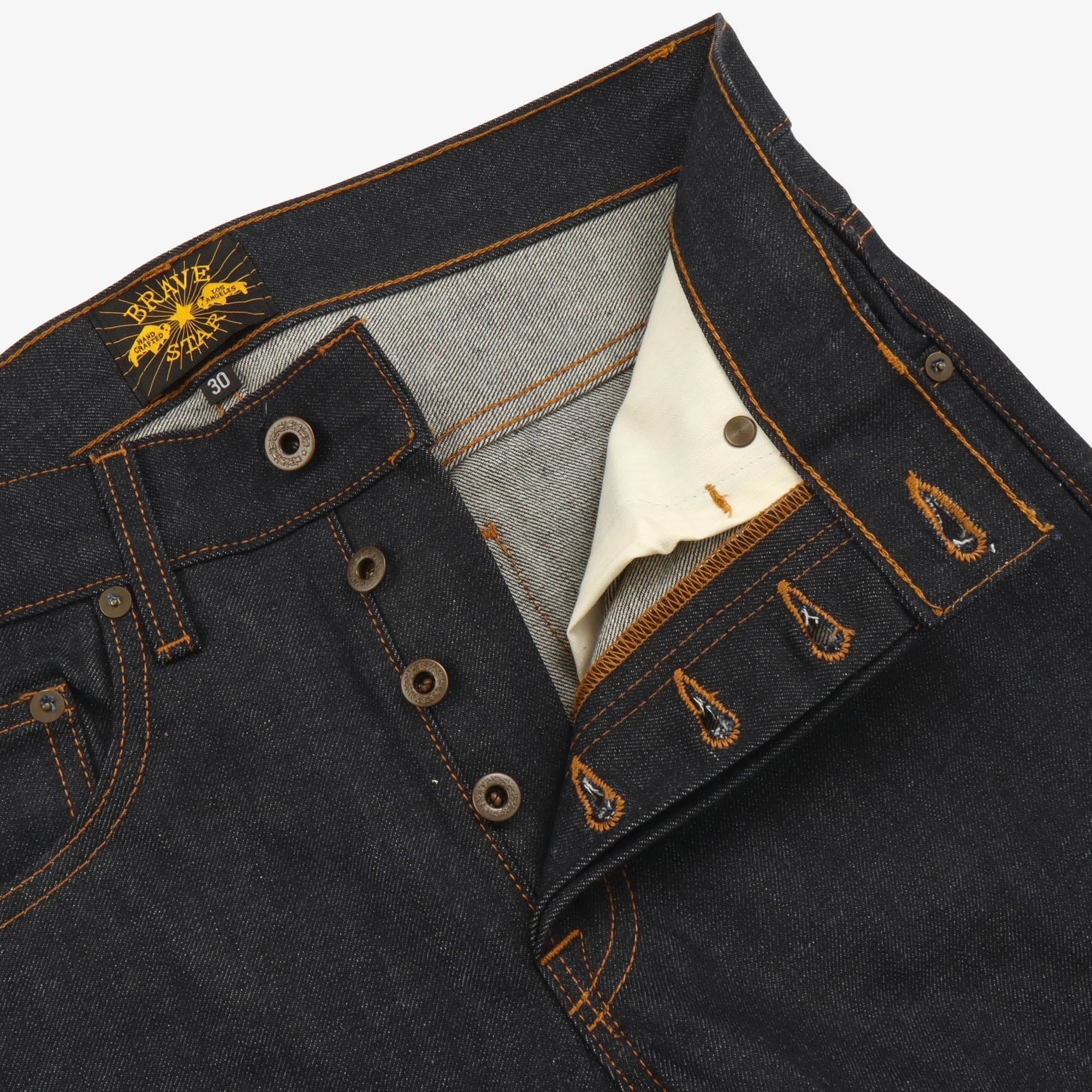 13.5oz Blue Collar Cone Mills Selvedge Denim - Image 3