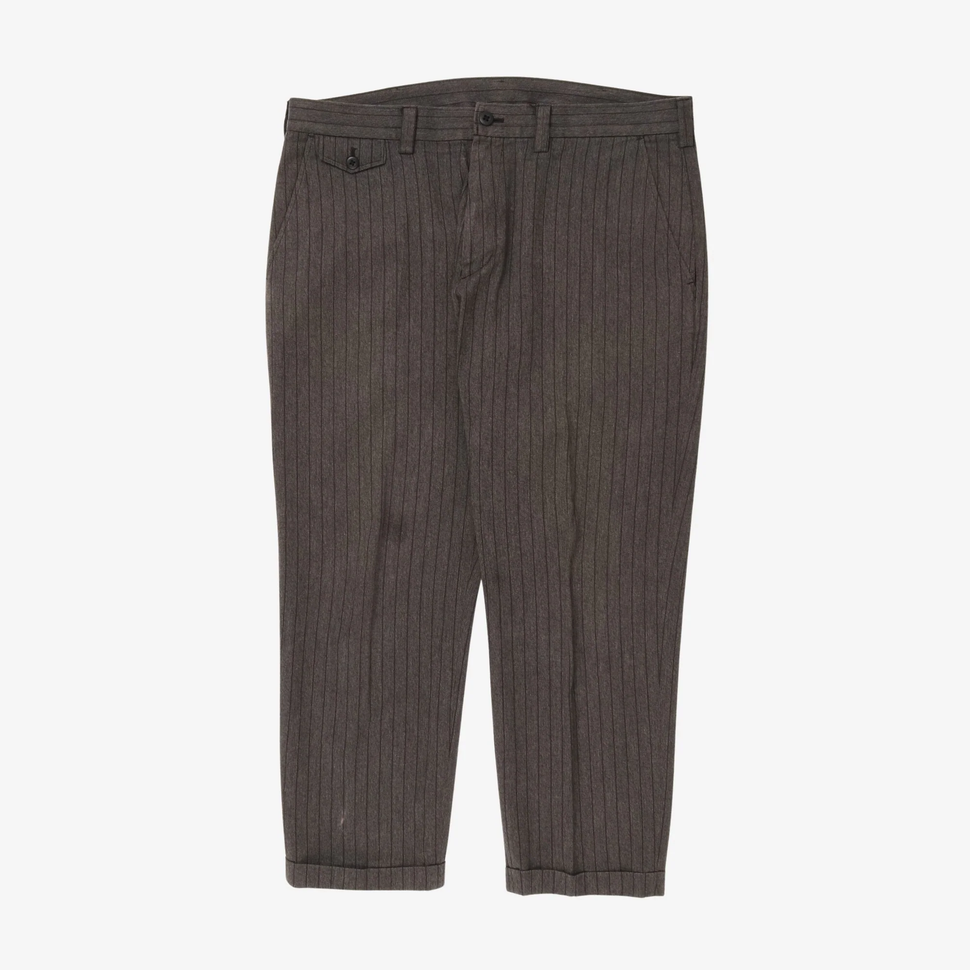 1335 Covert Stripe Tapered Trousers (38W x 27L)