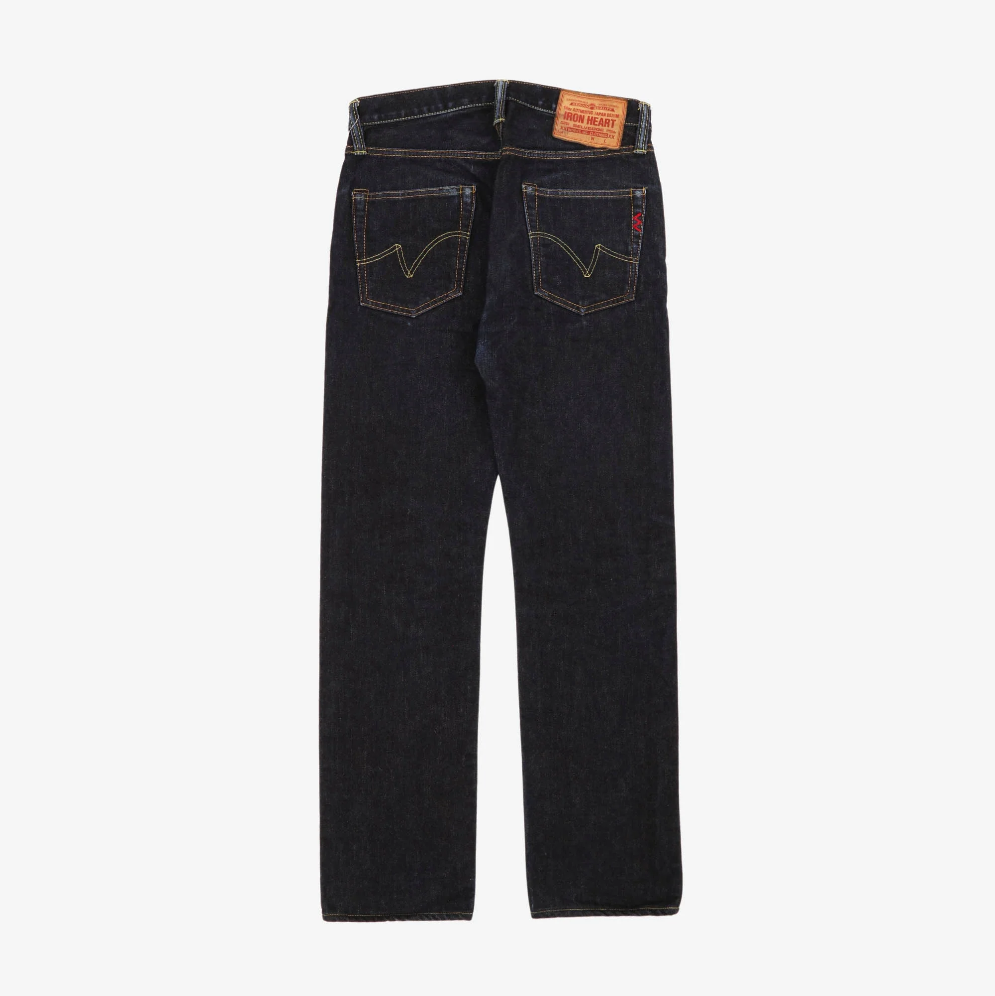 14oz Selvedge Slim Straight Denim (30W X 29L) - Image 2
