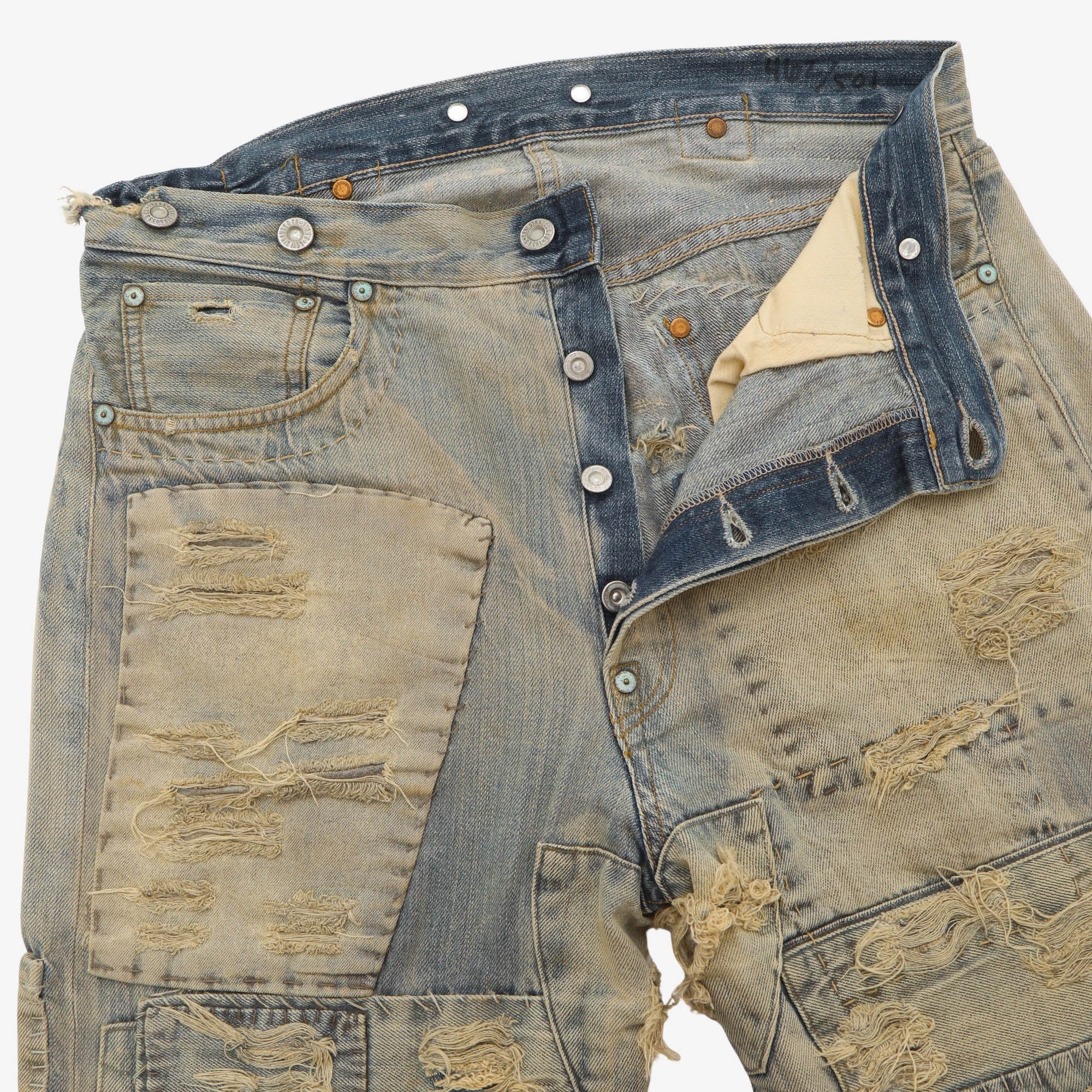 1917 Homer Campbell 501 Jeans - Image 3