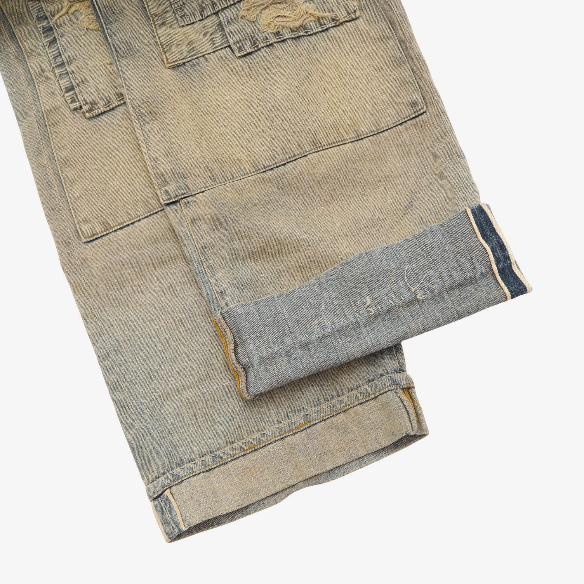 1917 Homer Campbell 501 Jeans - Image 4