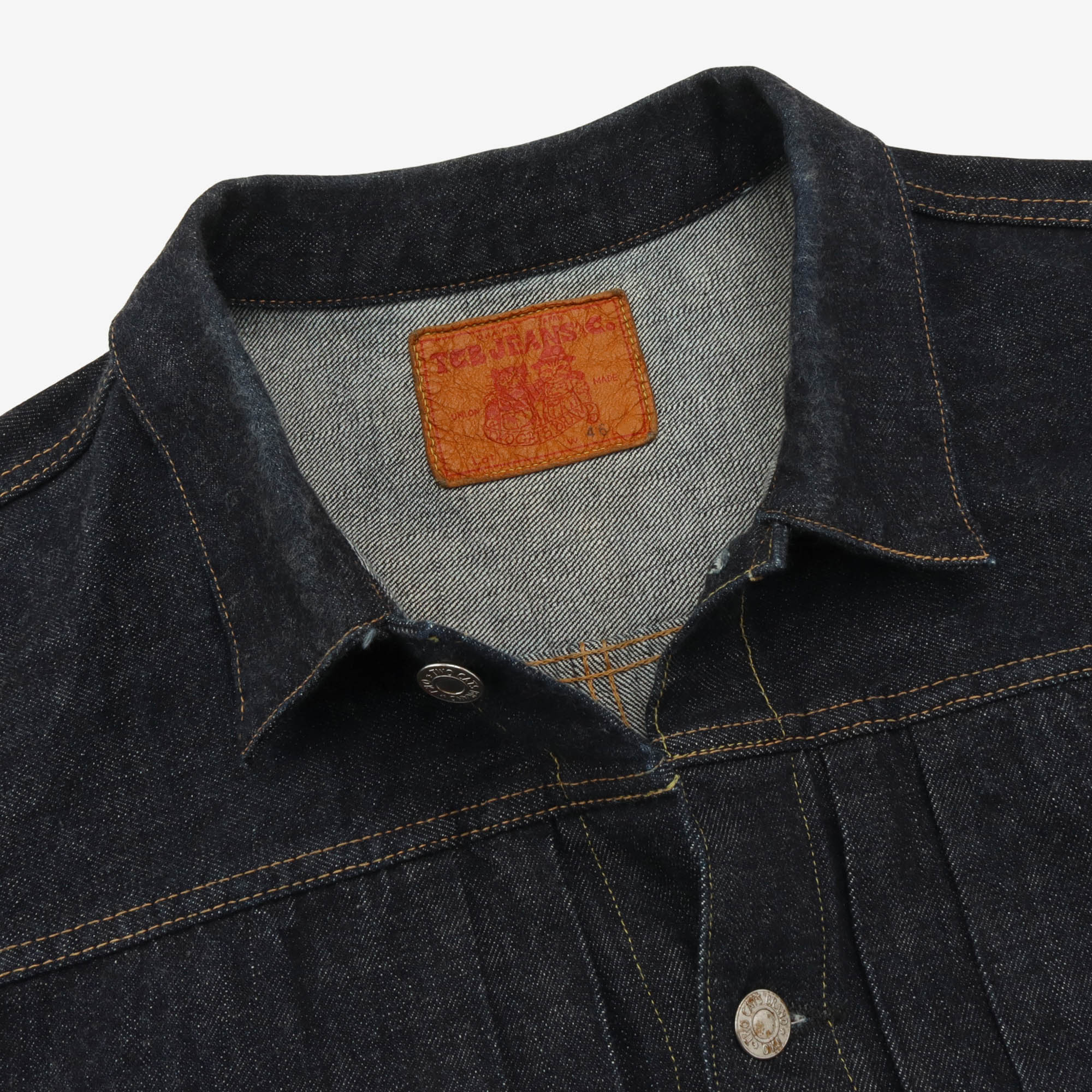 20s Selvedge Denim Jacket - Image 3