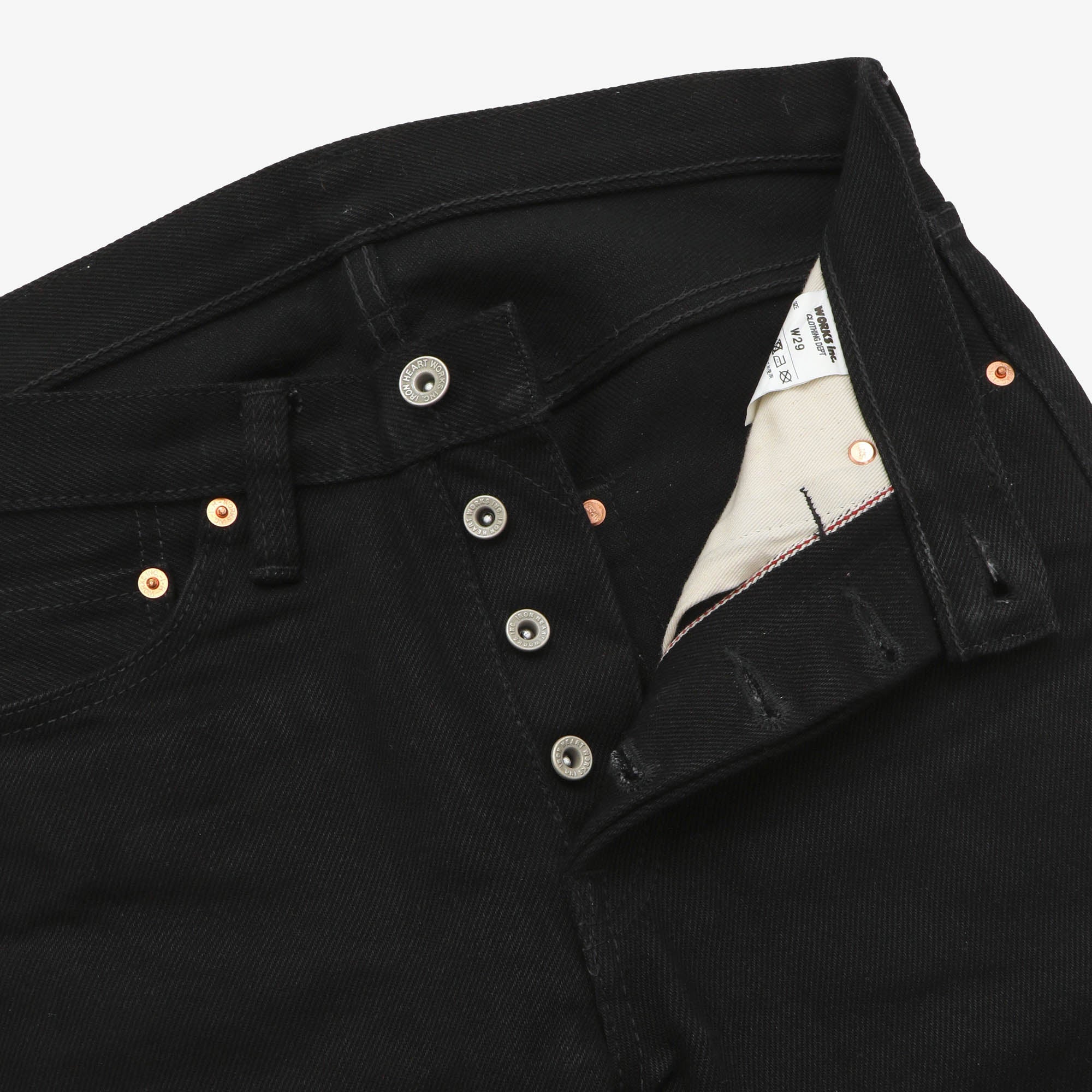 21oz Slim Cut Selvedge Jeans (29W X 28.5L) - Image 3