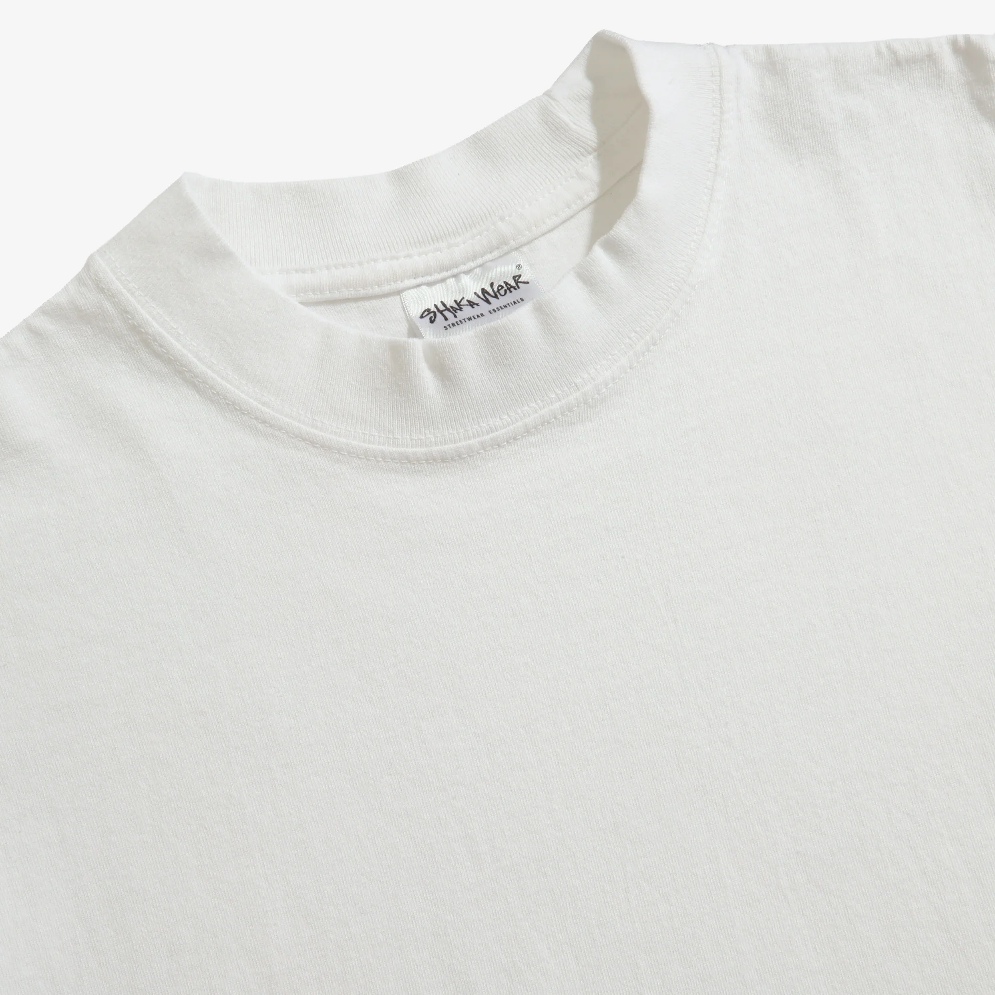 7.5 oz Garment Dye Tee - White - Image 3