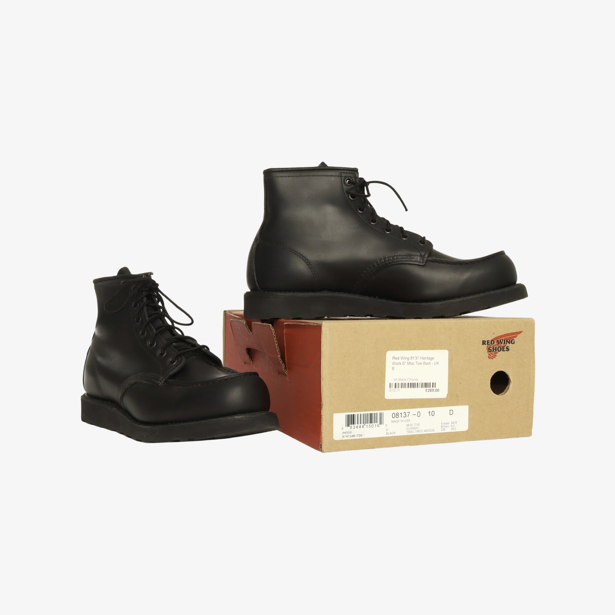 8137 Classic Moc Toe Boots - Image 2