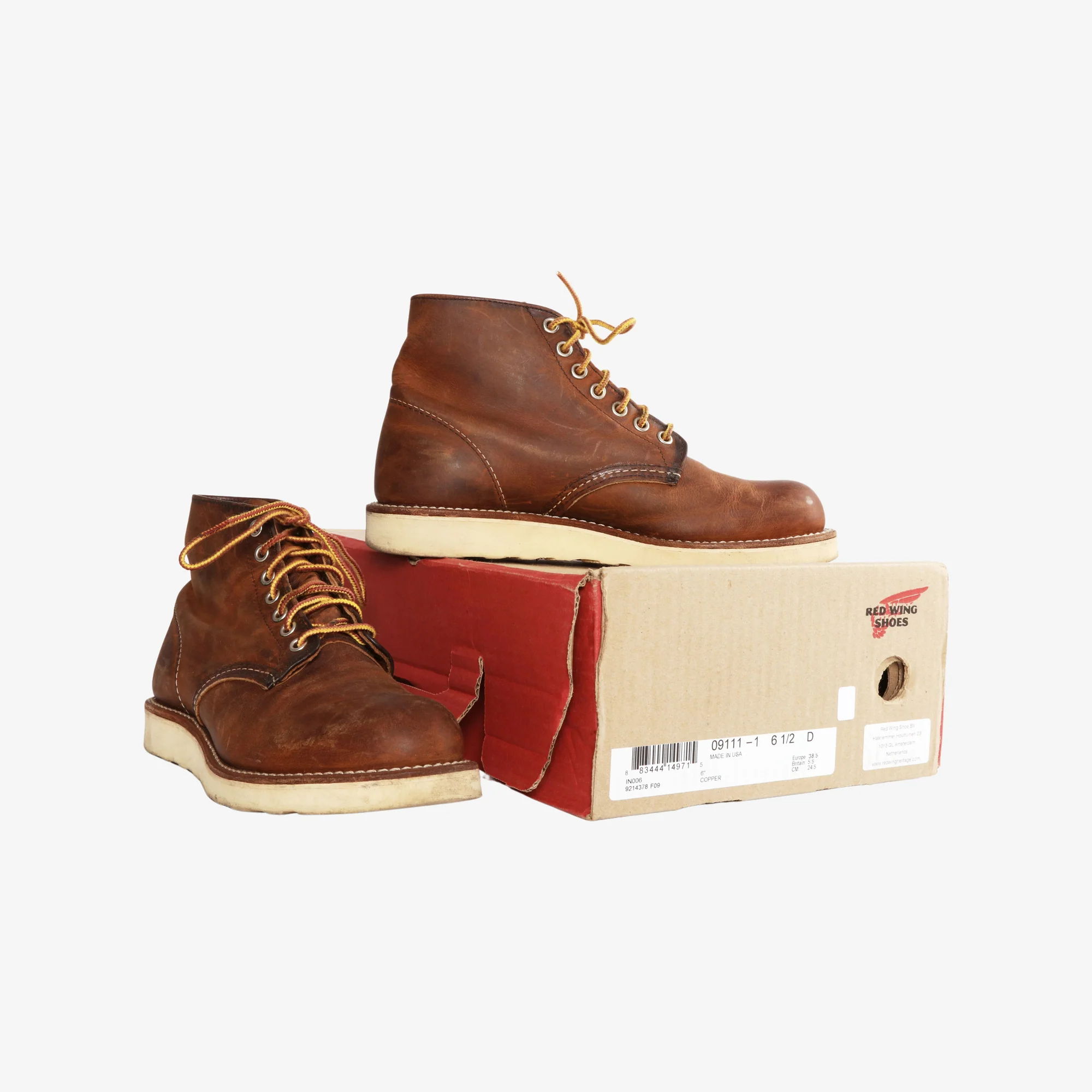 9111 Round Toe Boots - Image 2