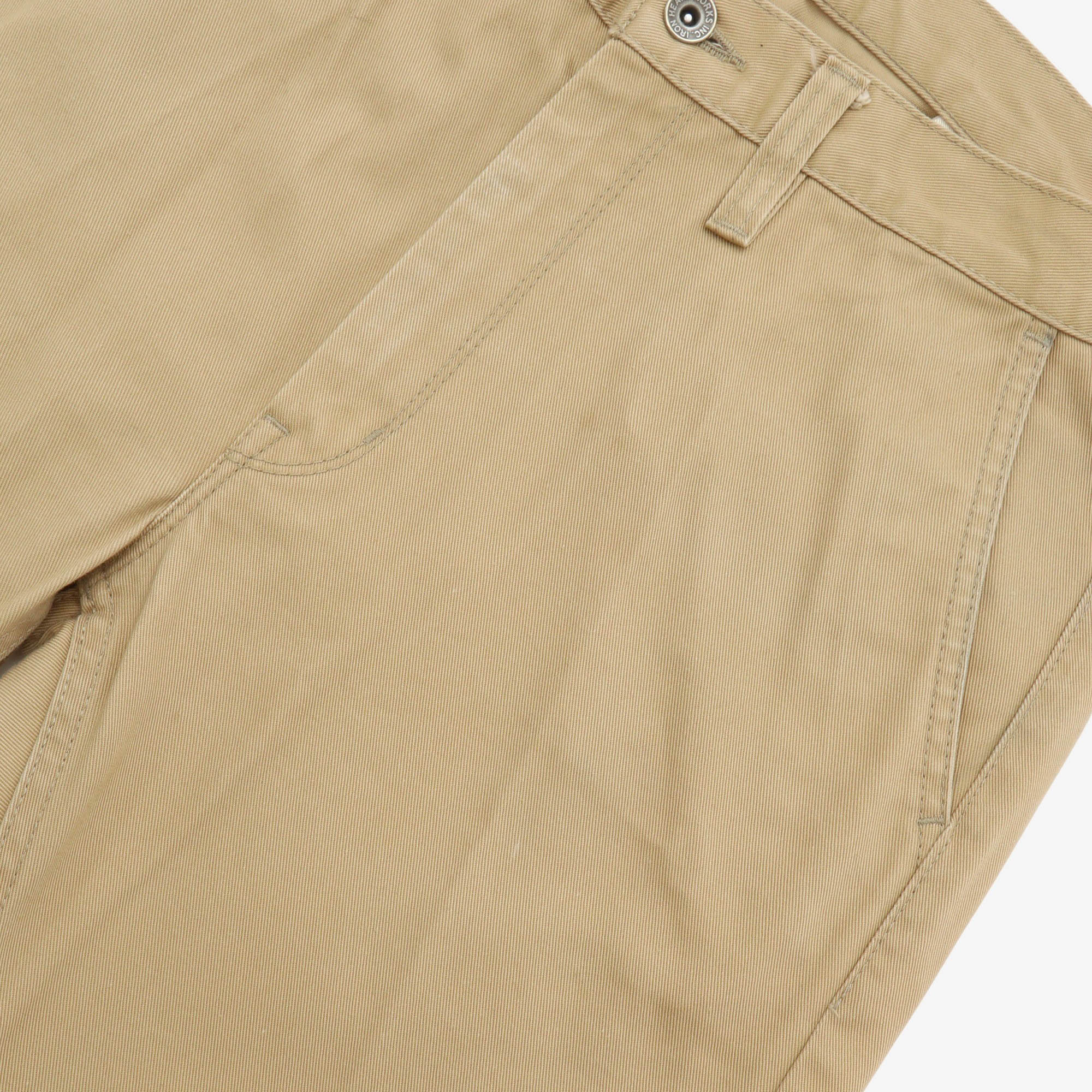 9oz Mercerised Selvedge Relaxed Taper Chinos (33W X 32.5L) - Image 4