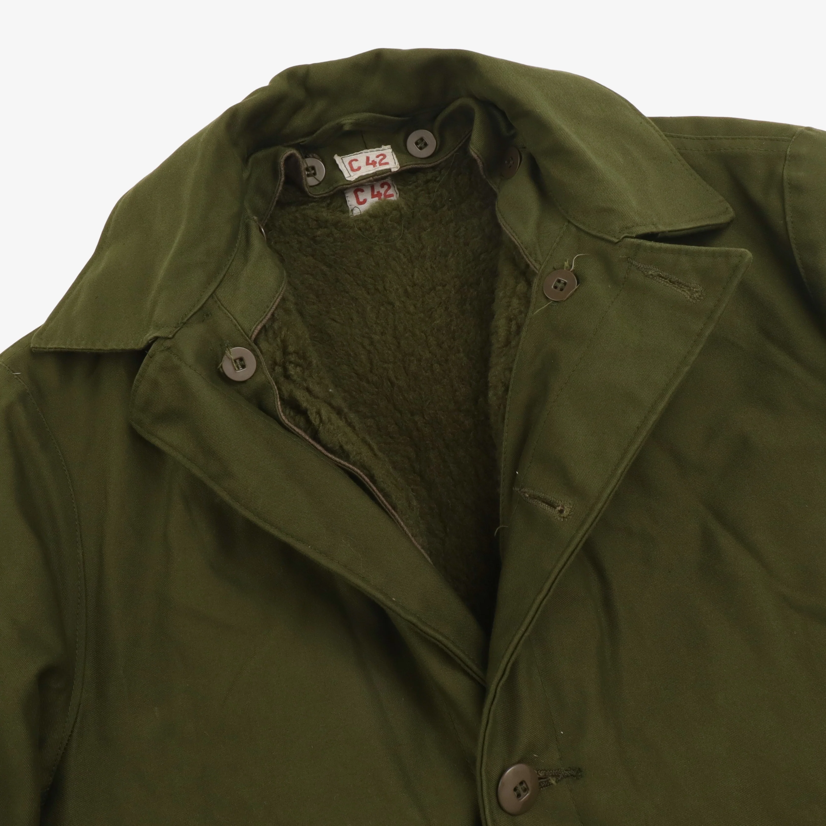 Swedish Military C48 Field Coat + Liner - Image 3