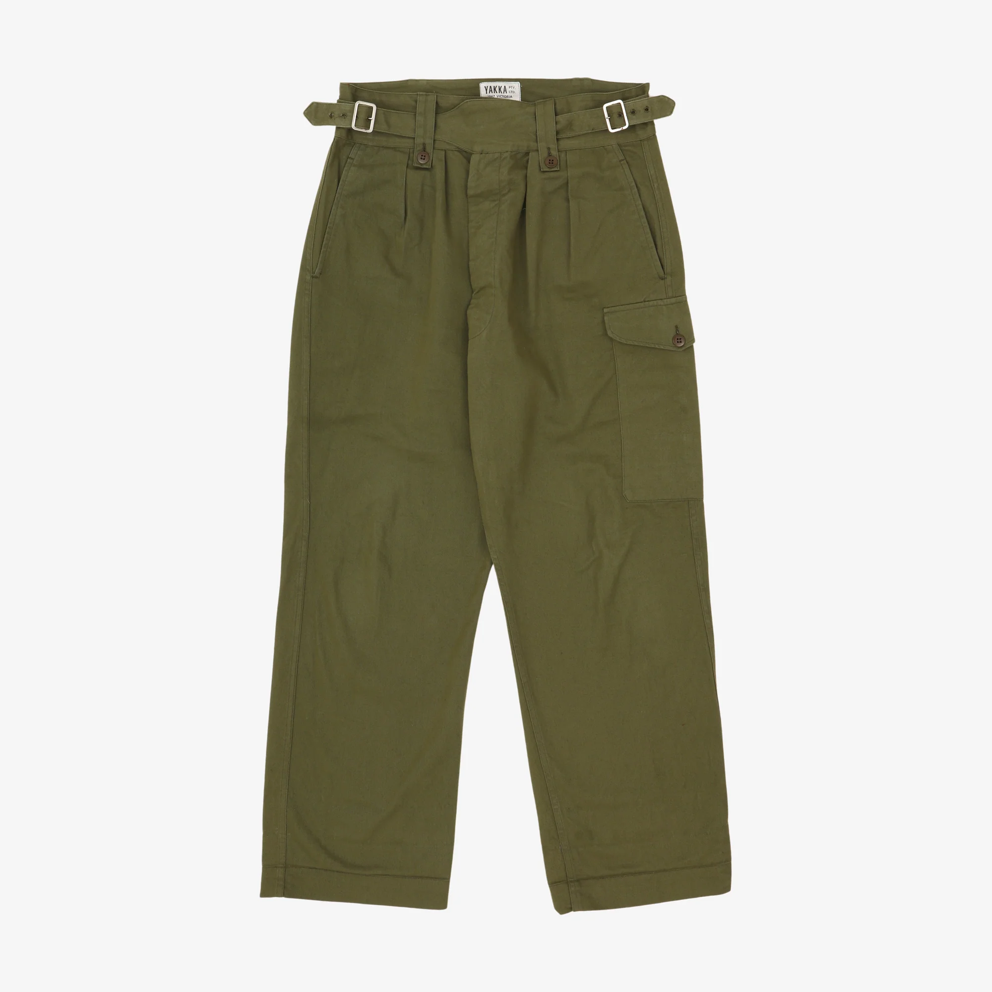 50s Australian Yakka Jungle Trousers (37W X 30L)