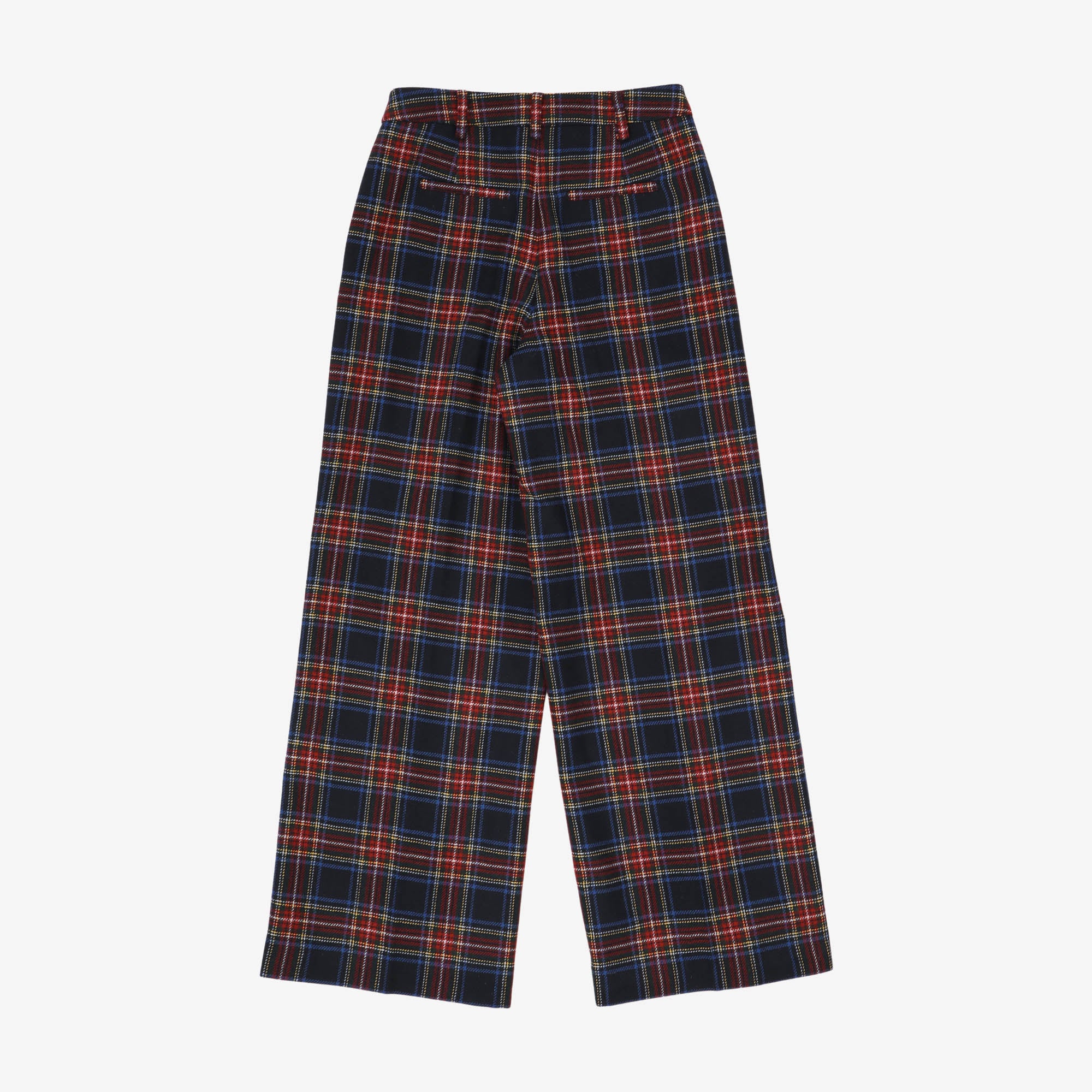 Belgravia Plaid Wool Blend Pants (28W X 30.5L) - Image 2