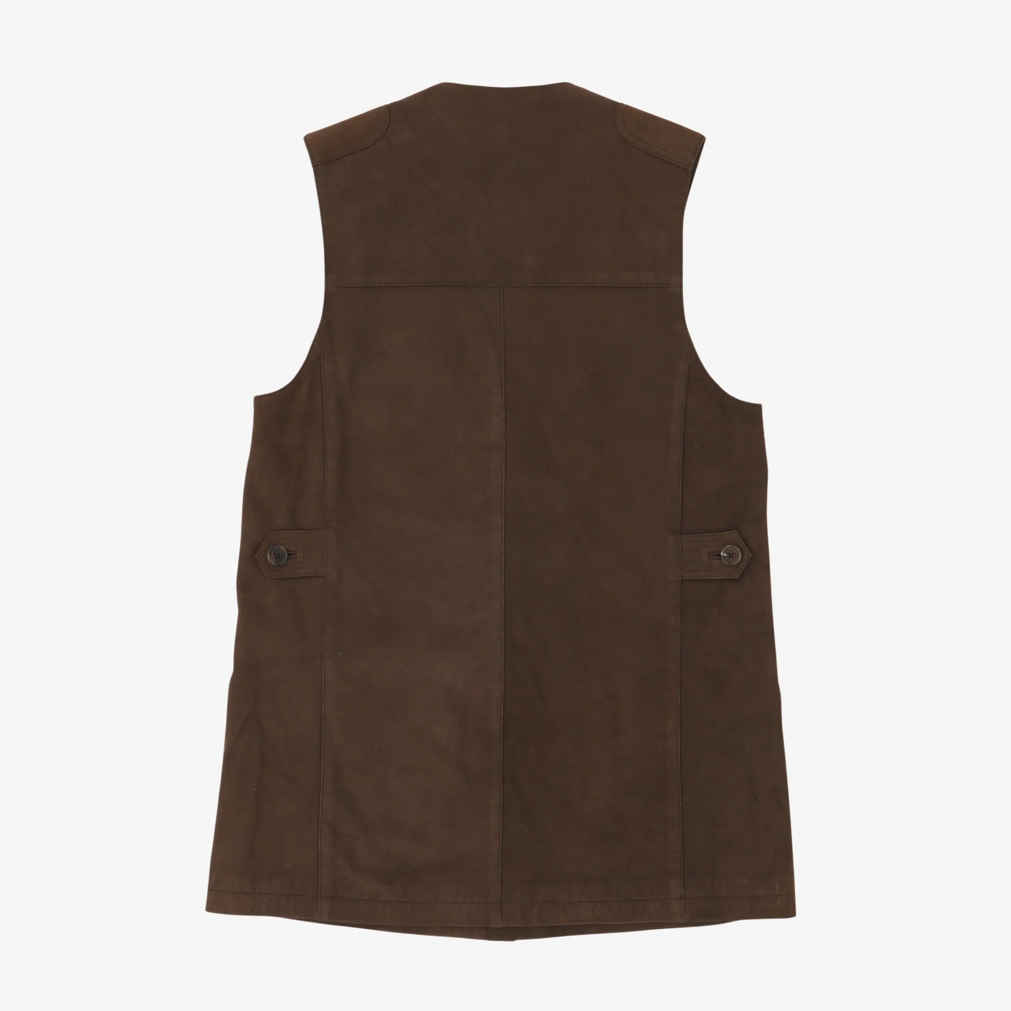 Bespoke Suede Shooting Vest - Image 2