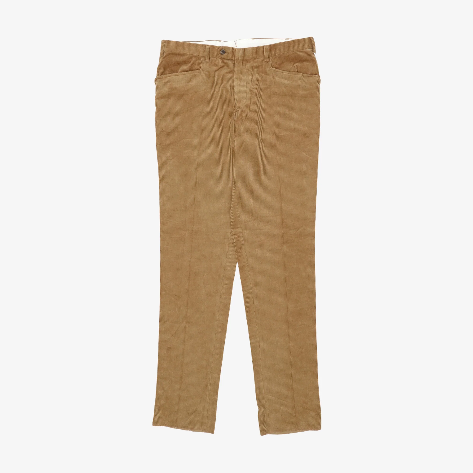 Bespoke Wool Blend Corduroy Trousers (36W X 37.5L)