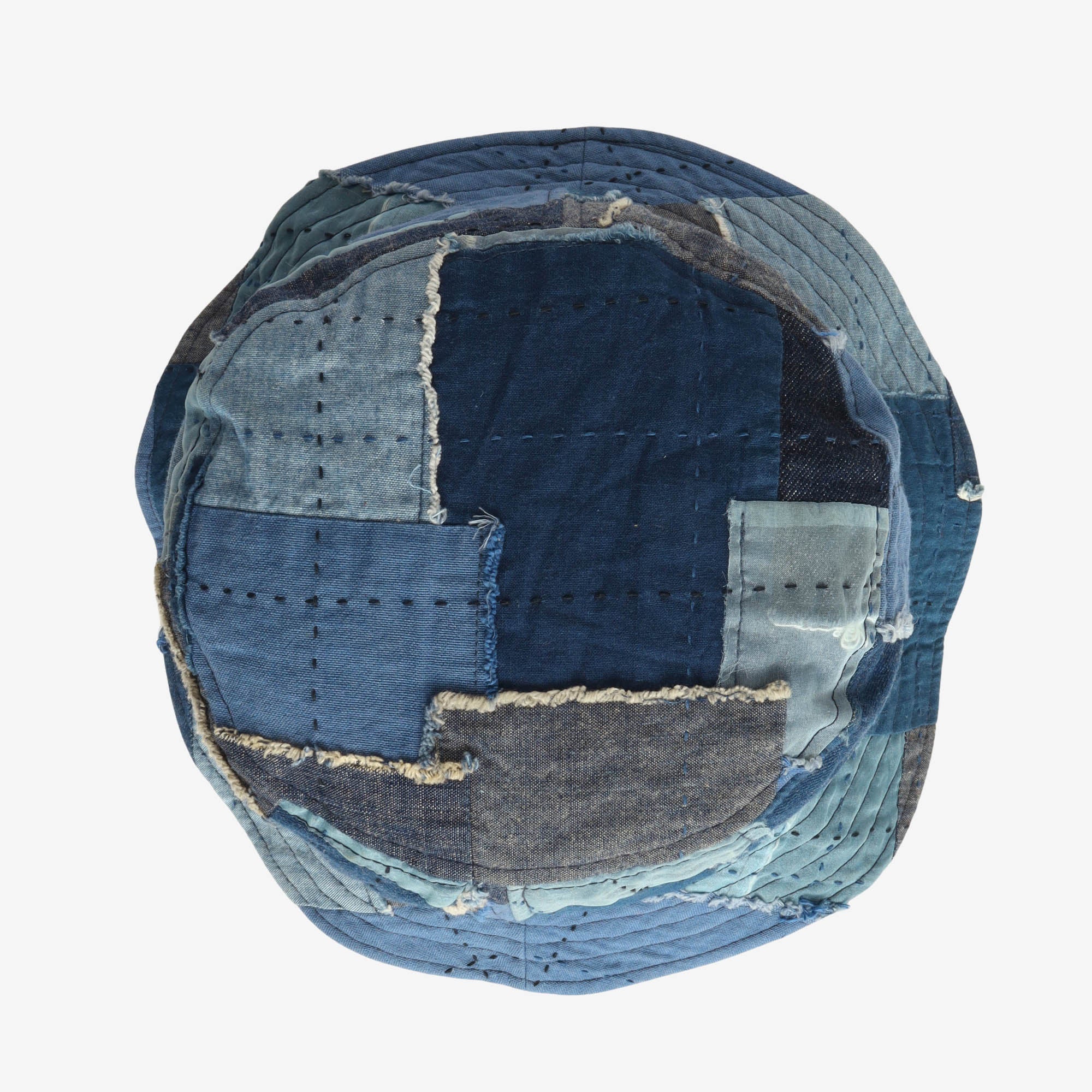 Boro Patchwork Bucket Hat - Image 2