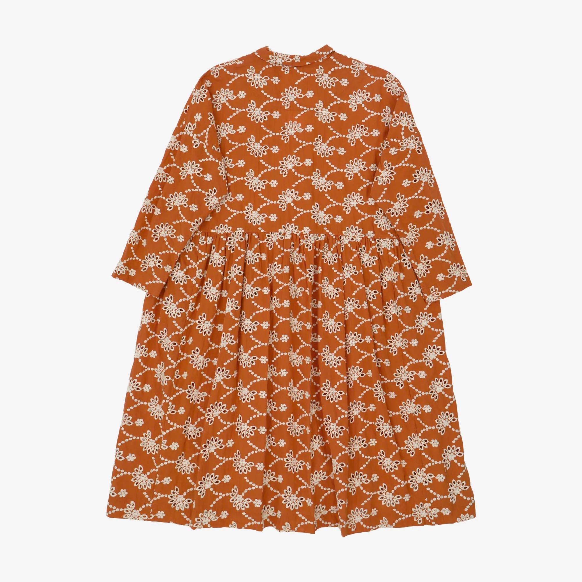 Broderie Midi Dress - Image 2