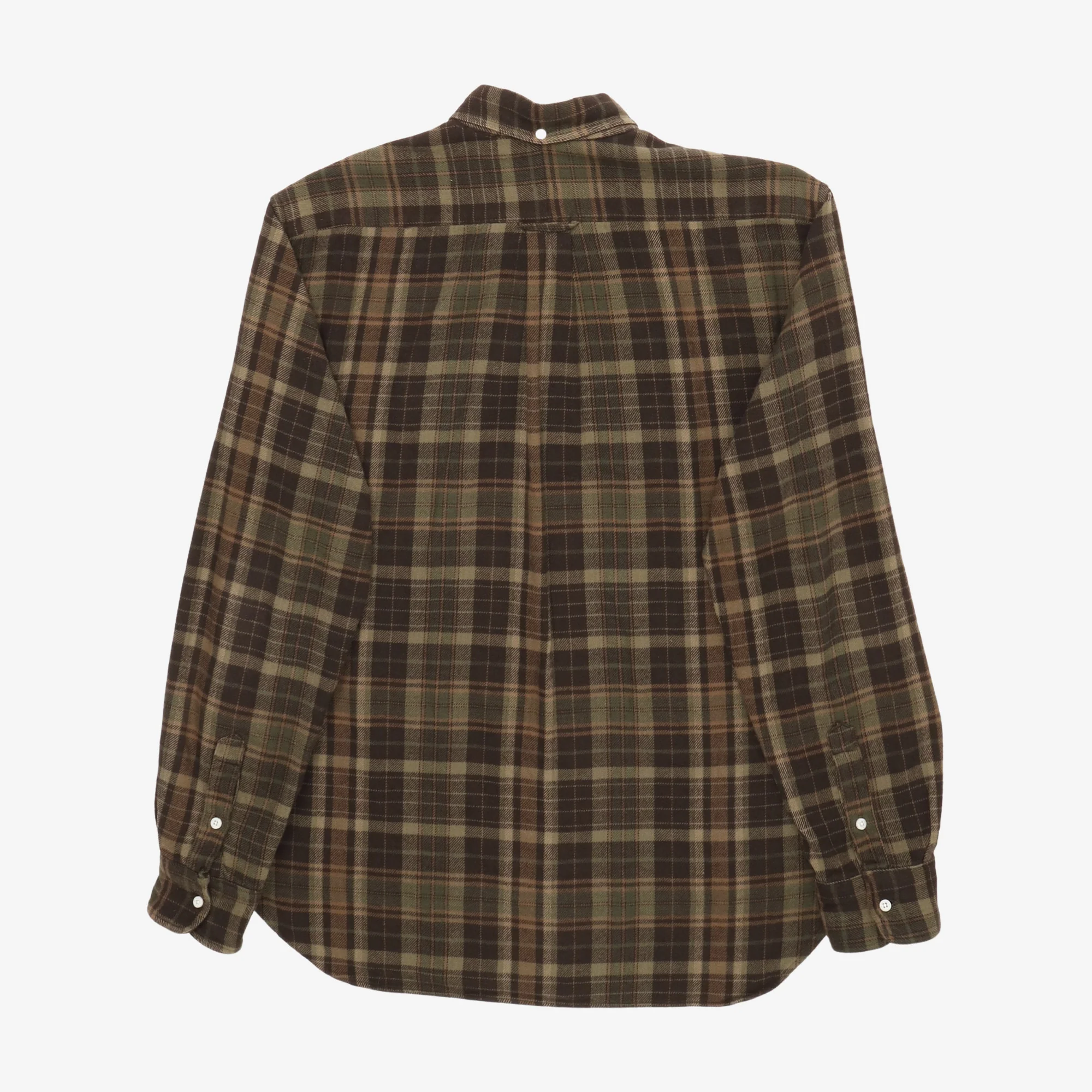 Brushed Winter Madras BD Shirt - Image 2