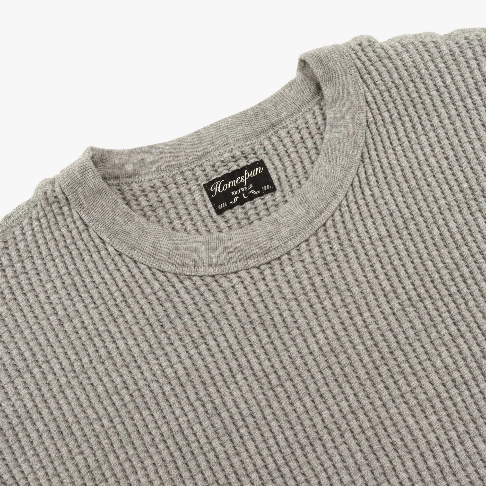 Bulky Waffle Thermal Crewneck - Image 4