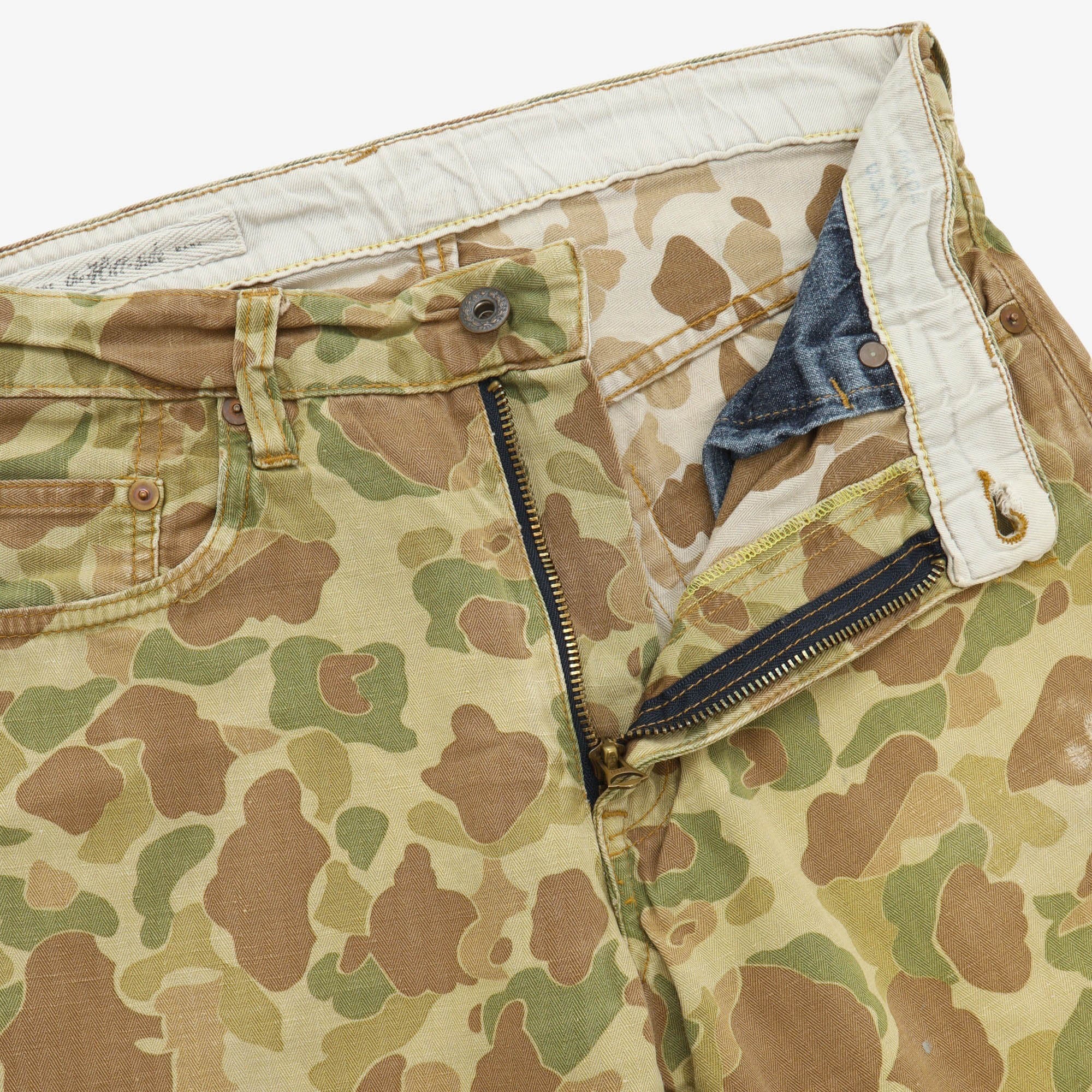 Camo HBT Trousers (28W X 30L) - Image 3