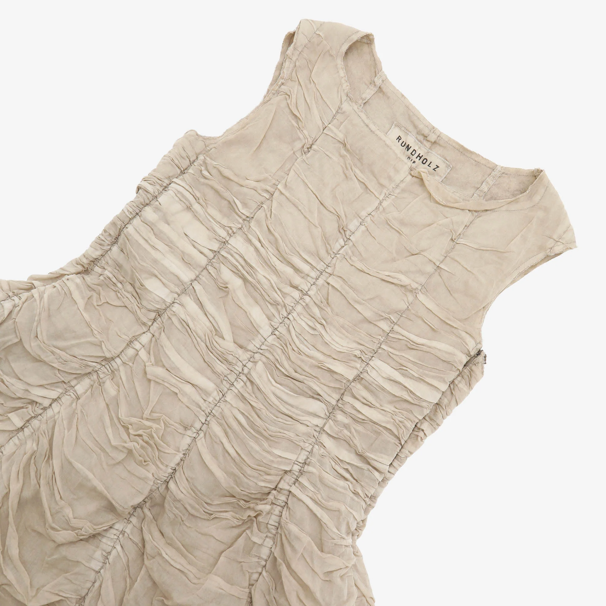 Carbon Layered Ruffle Dress - Image 3