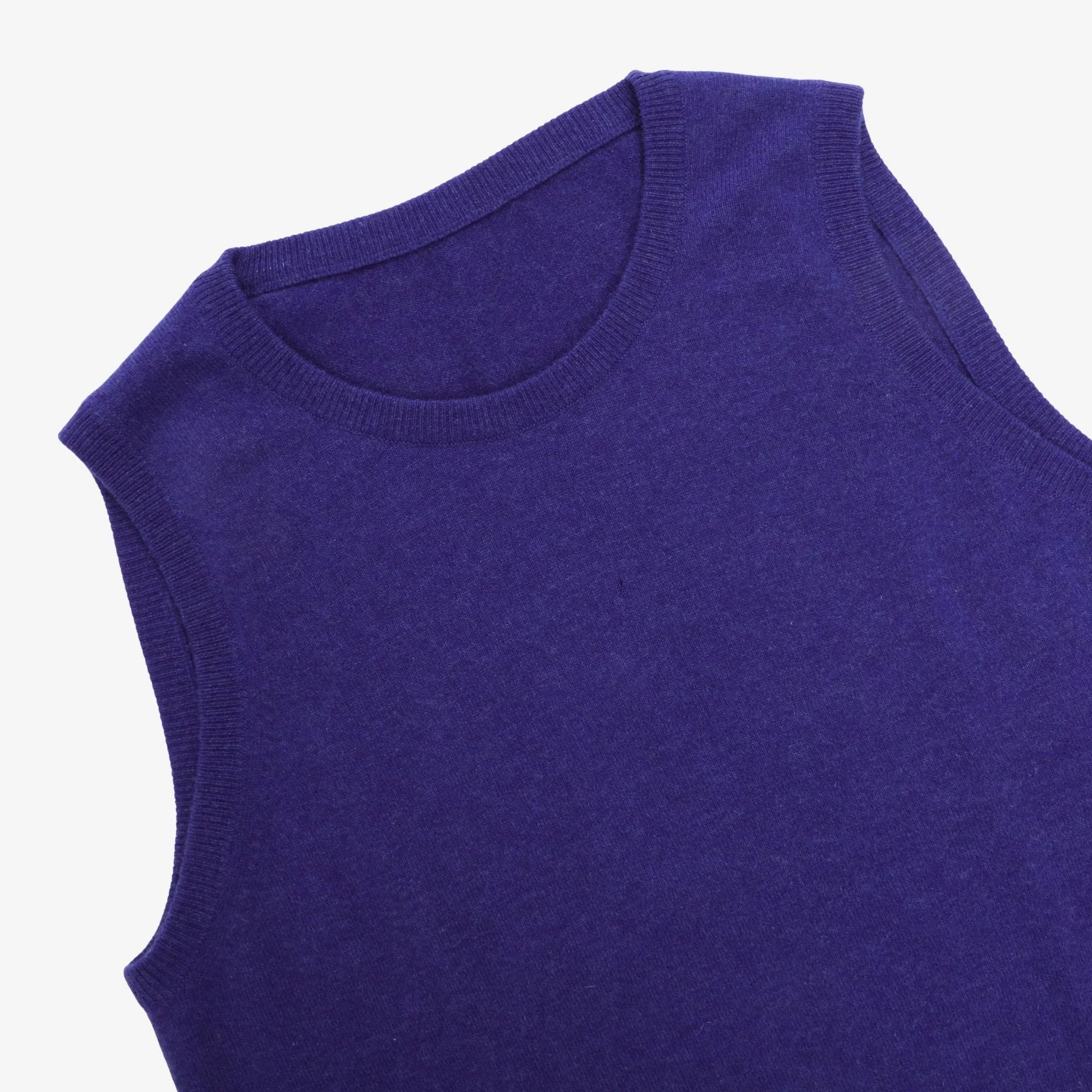 Cashmere Crewneck Vest - Image 3