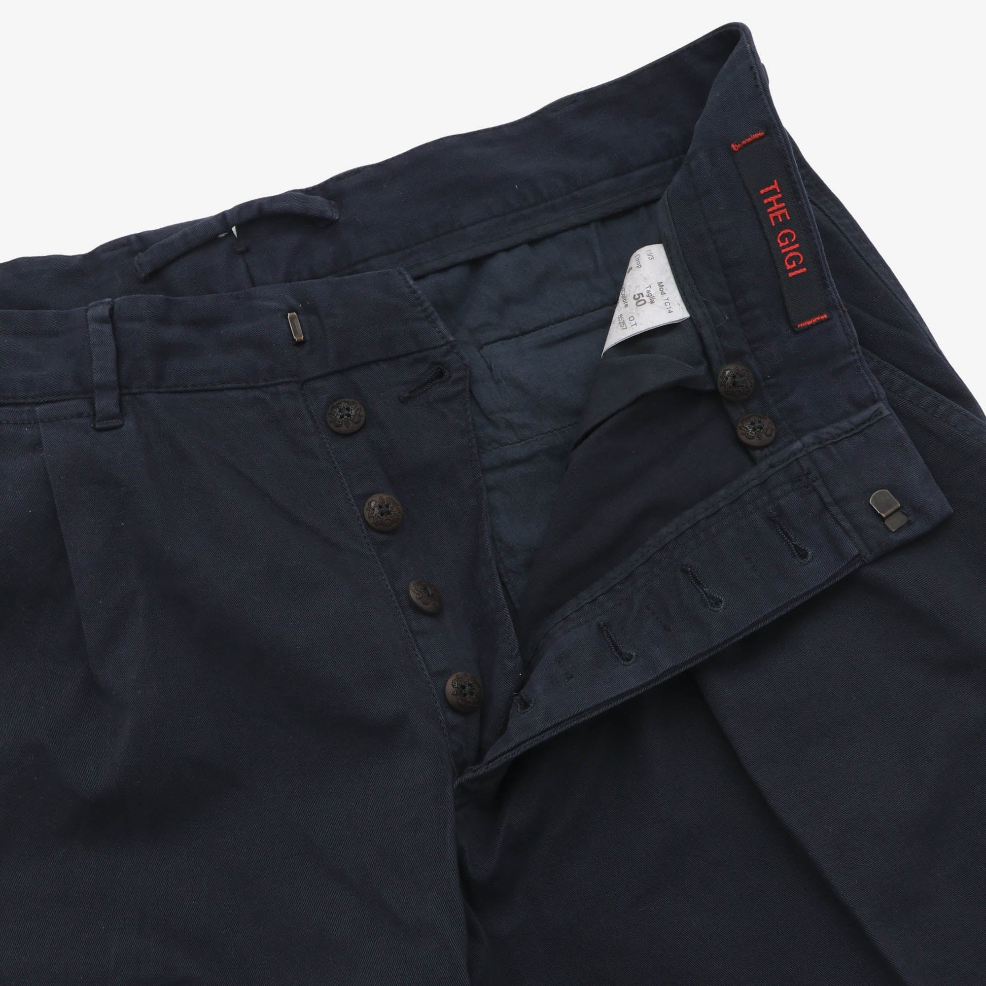 Casual Pleated Trousers (34W X 27L) - Image 3