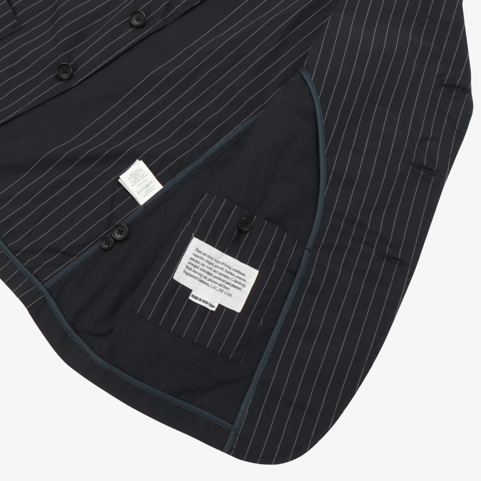 Chalk Stripe Lawrence Jacket - Image 4