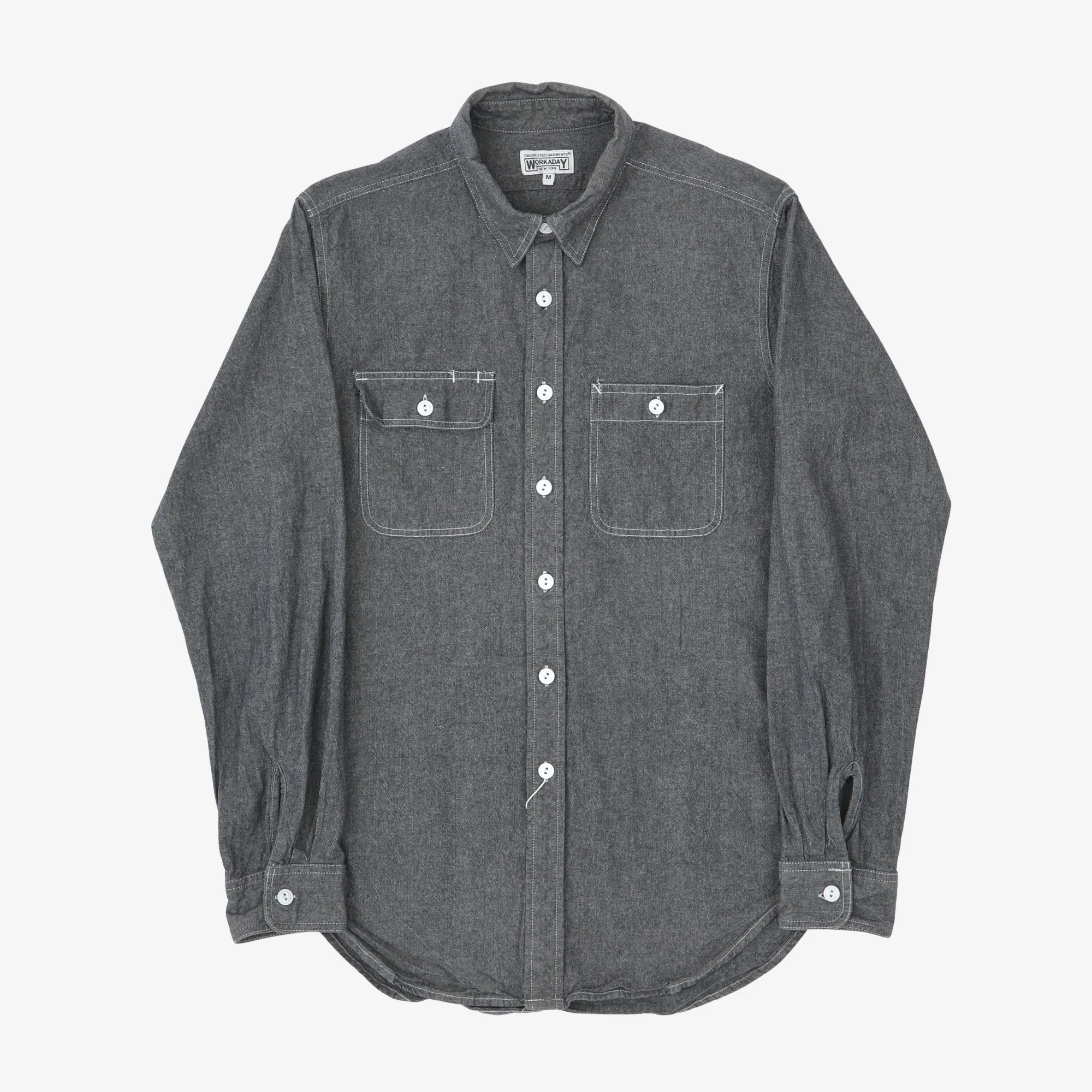 Workaday Chambray Utility Shirt