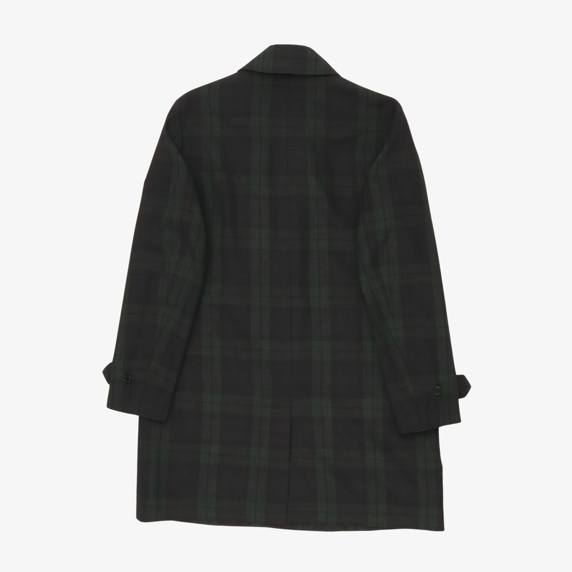 Check Overcoat - Image 2