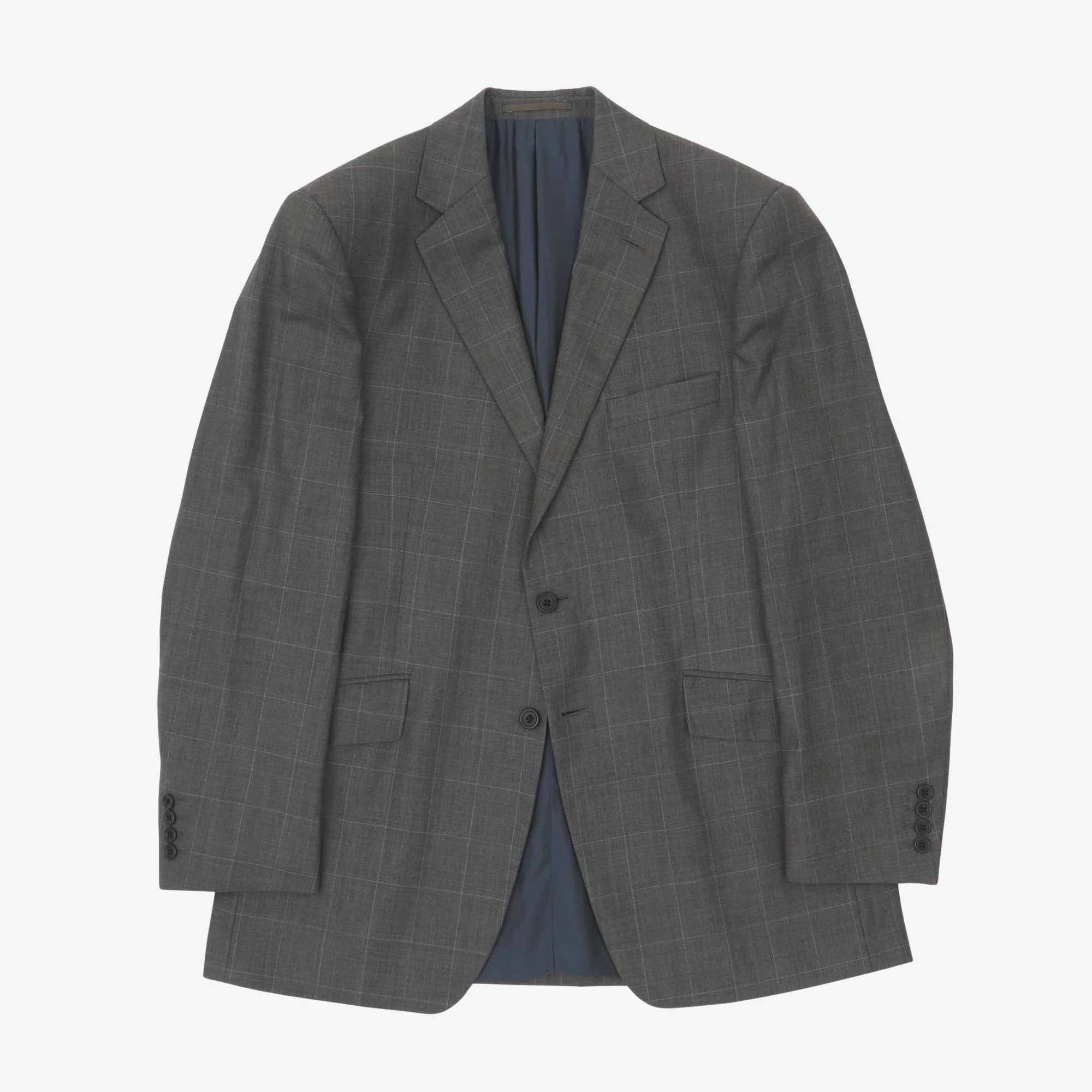 Check Wool Suit