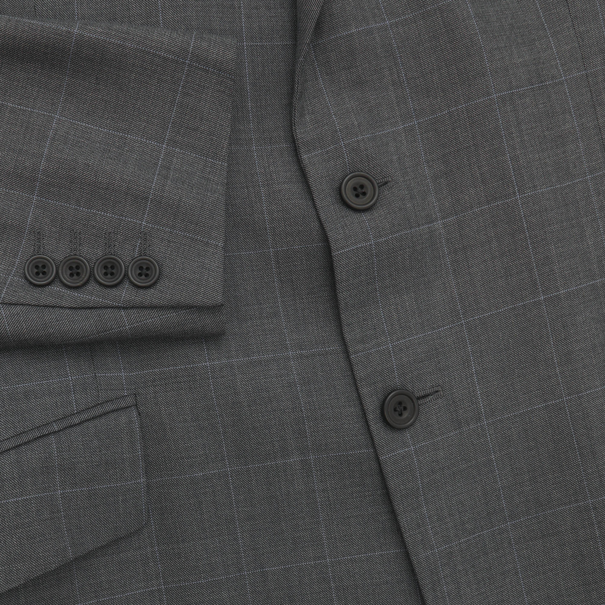 Check Wool Suit - Image 3