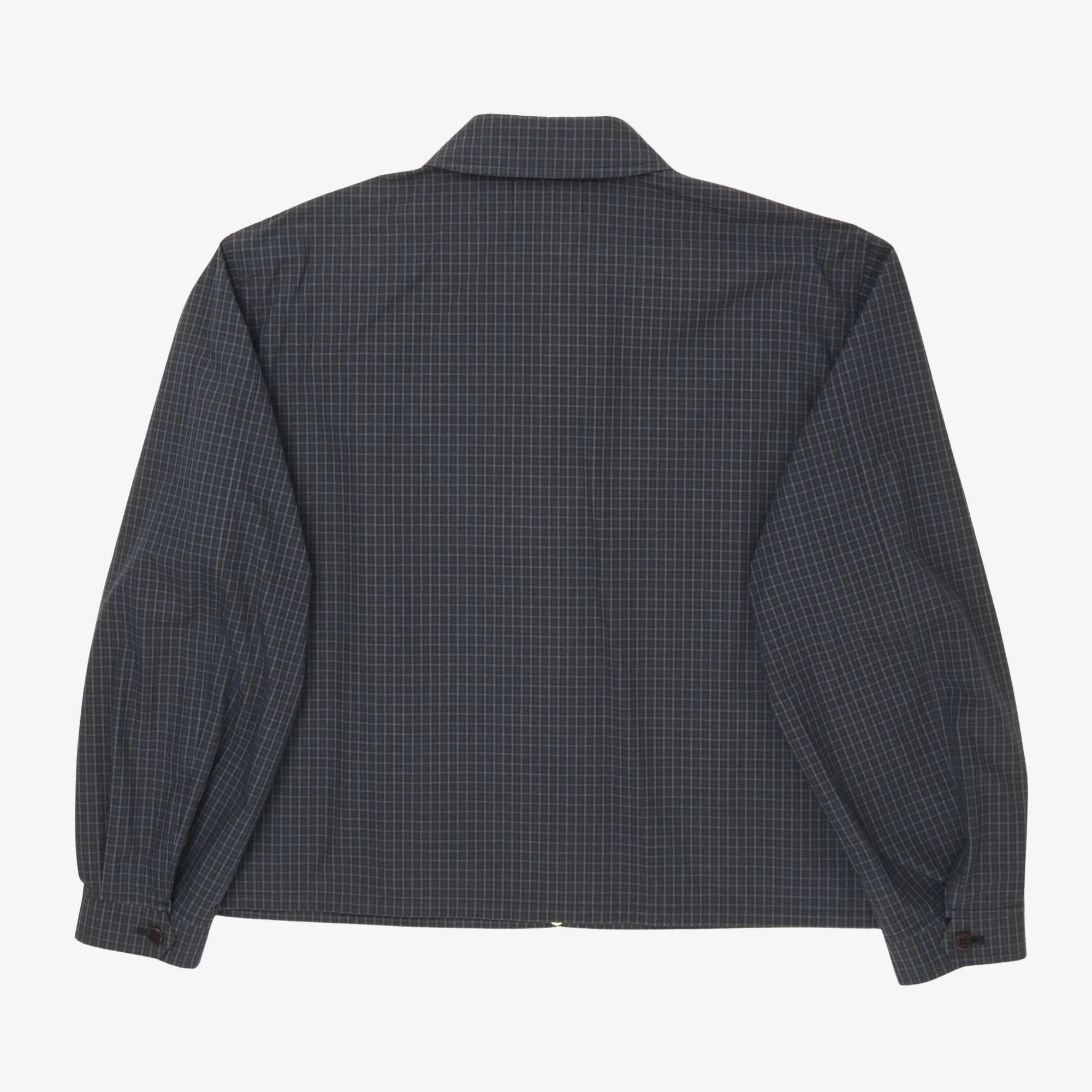 Check Blouson Jacket - Image 2