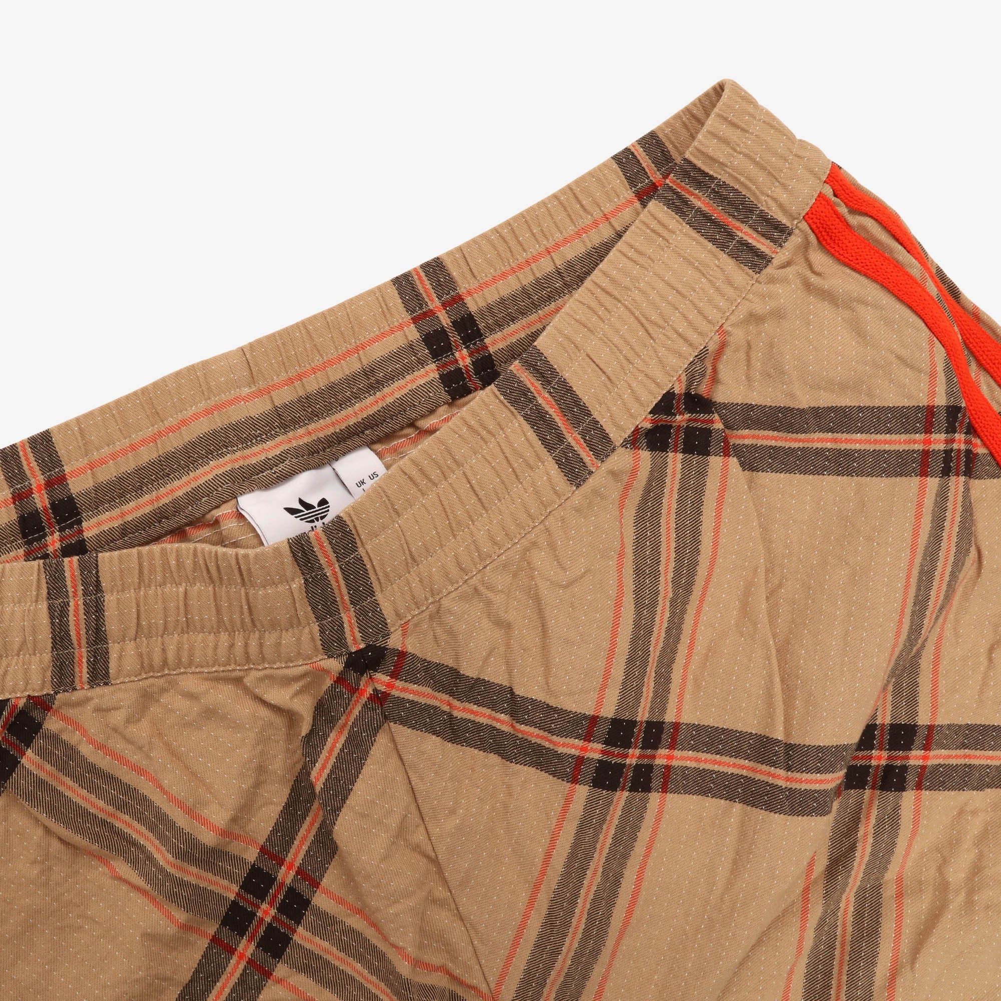 Wales Bonner Check Track Shorts - Image 3