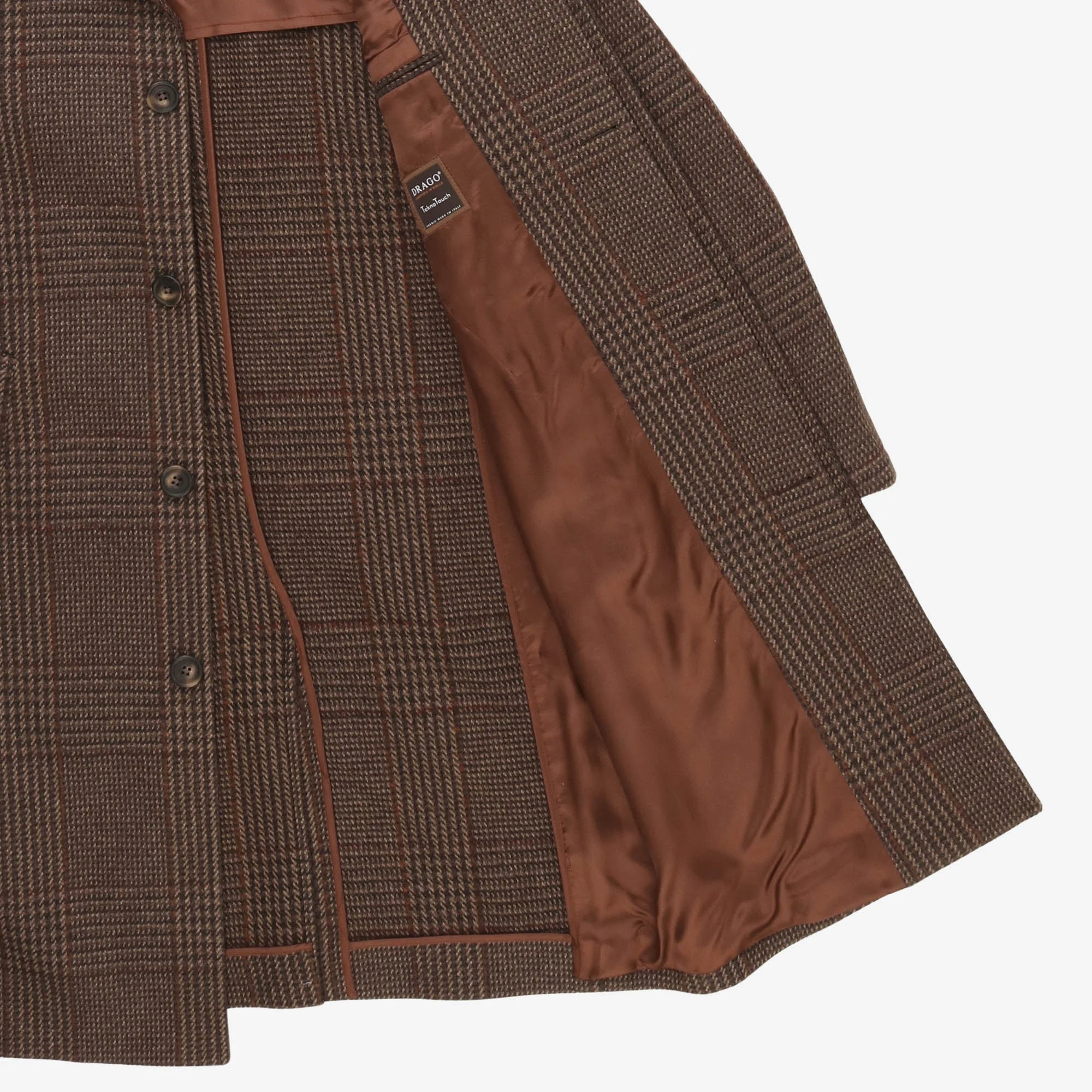 Wool Longline Coat - Image 4