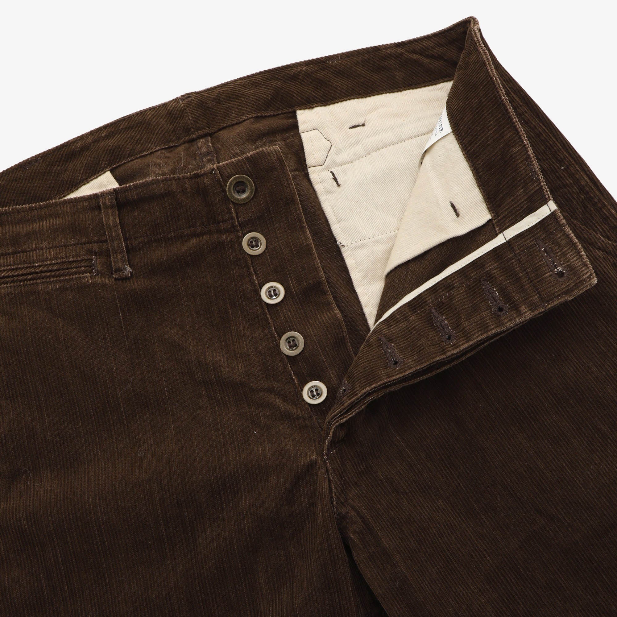 Cinch-back Needlecord Trousers - Image 3
