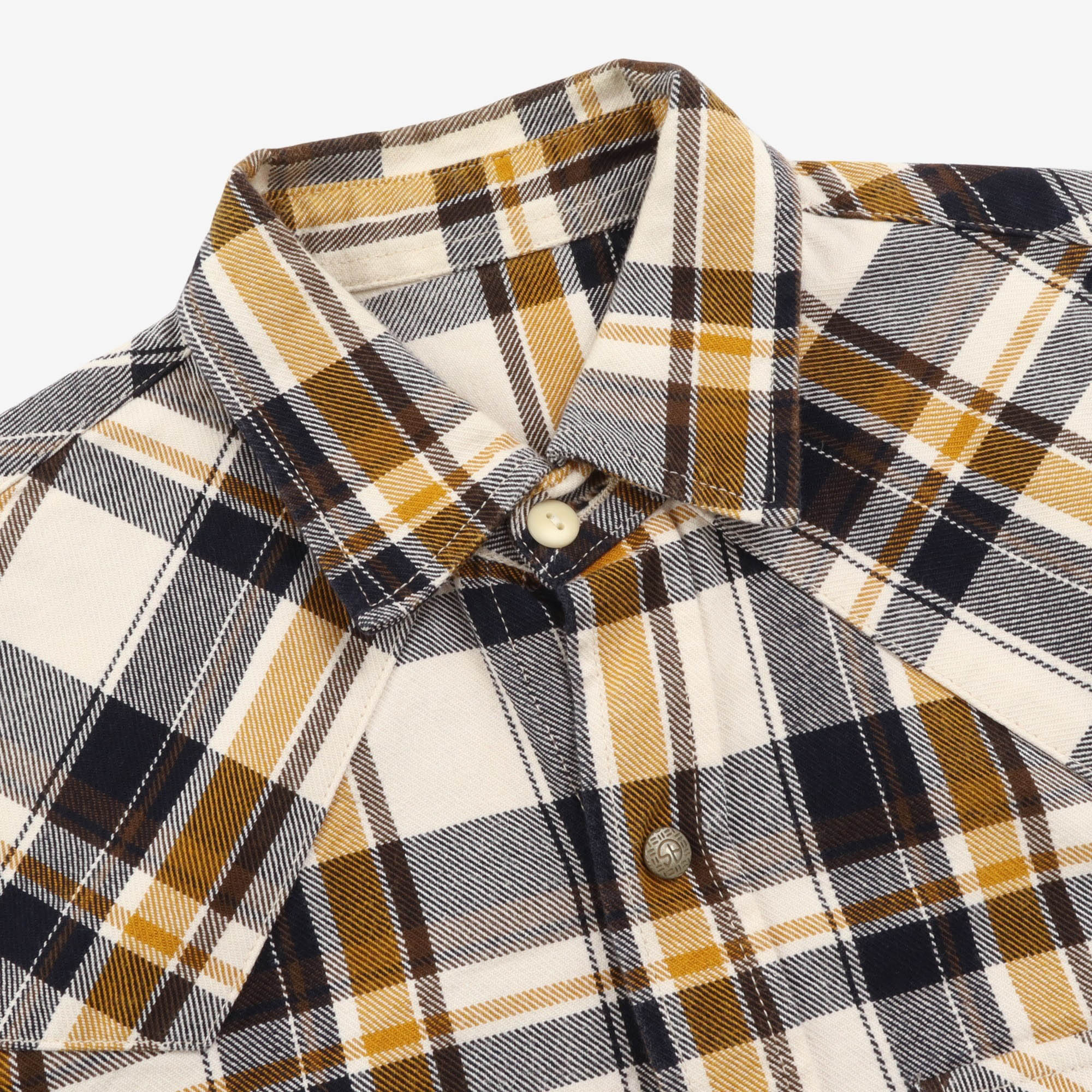 Classic Check Western Shirt - Image 3