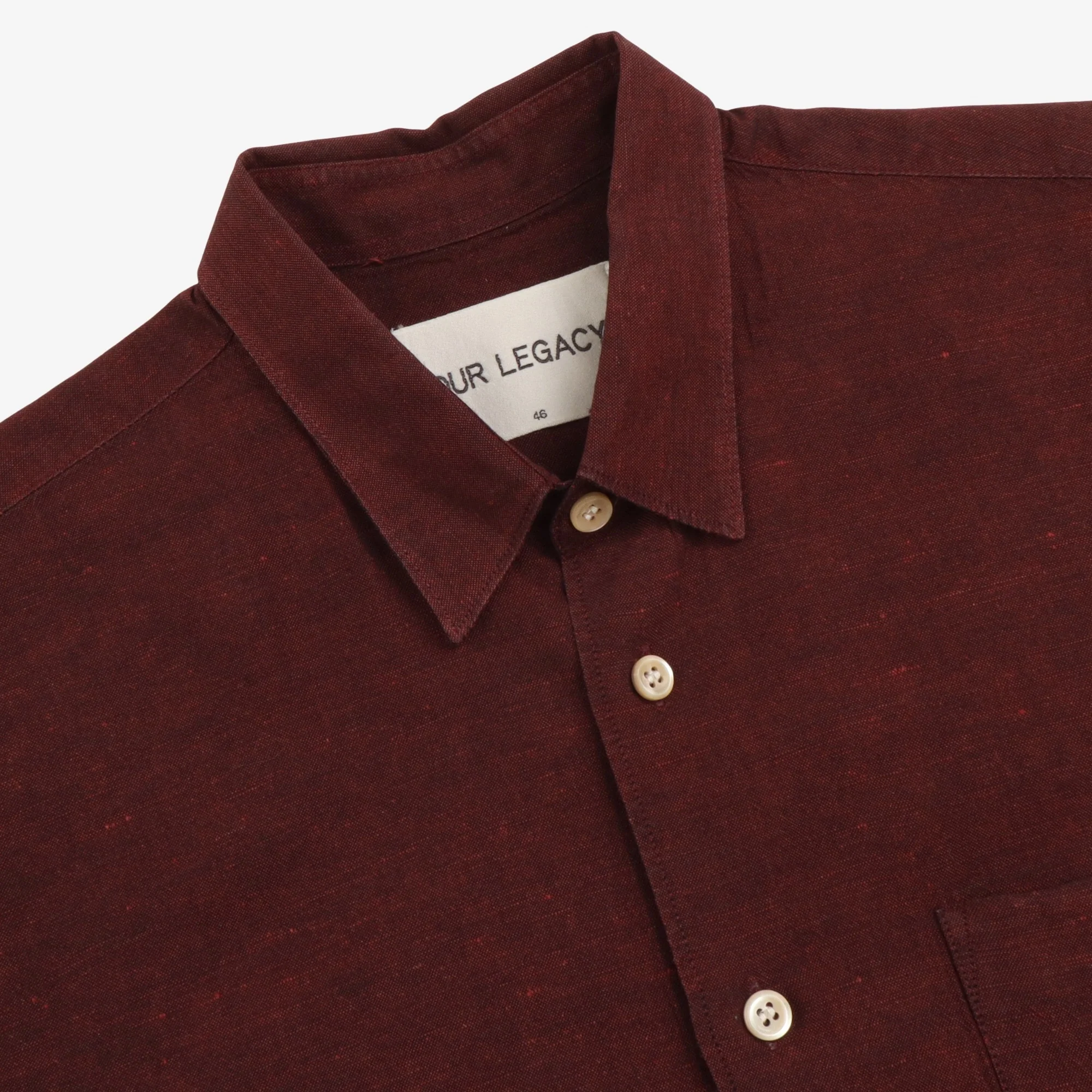 Classic Linen Blend Shirt - Image 3