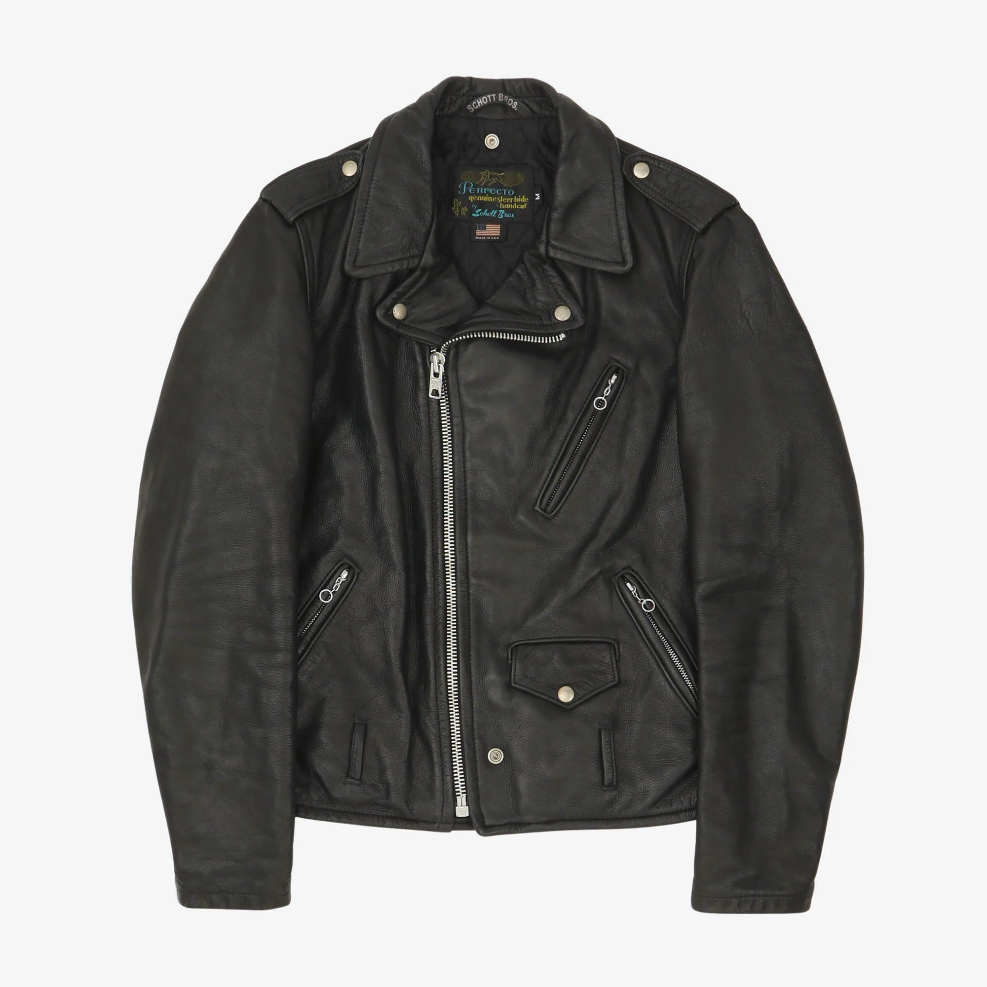 Classic Perfecto Leather Motorcycle Jacket