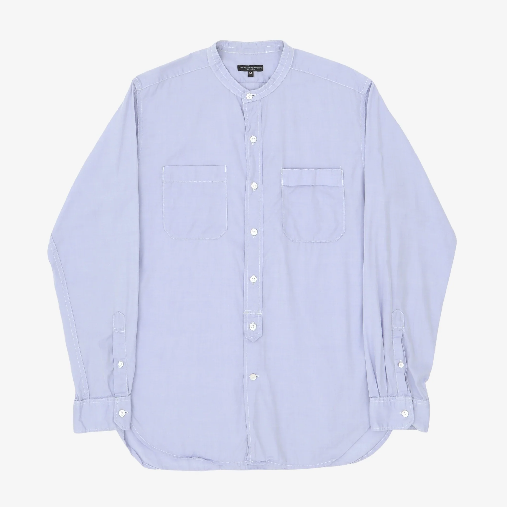 Collarless 2 Pocket Shirt