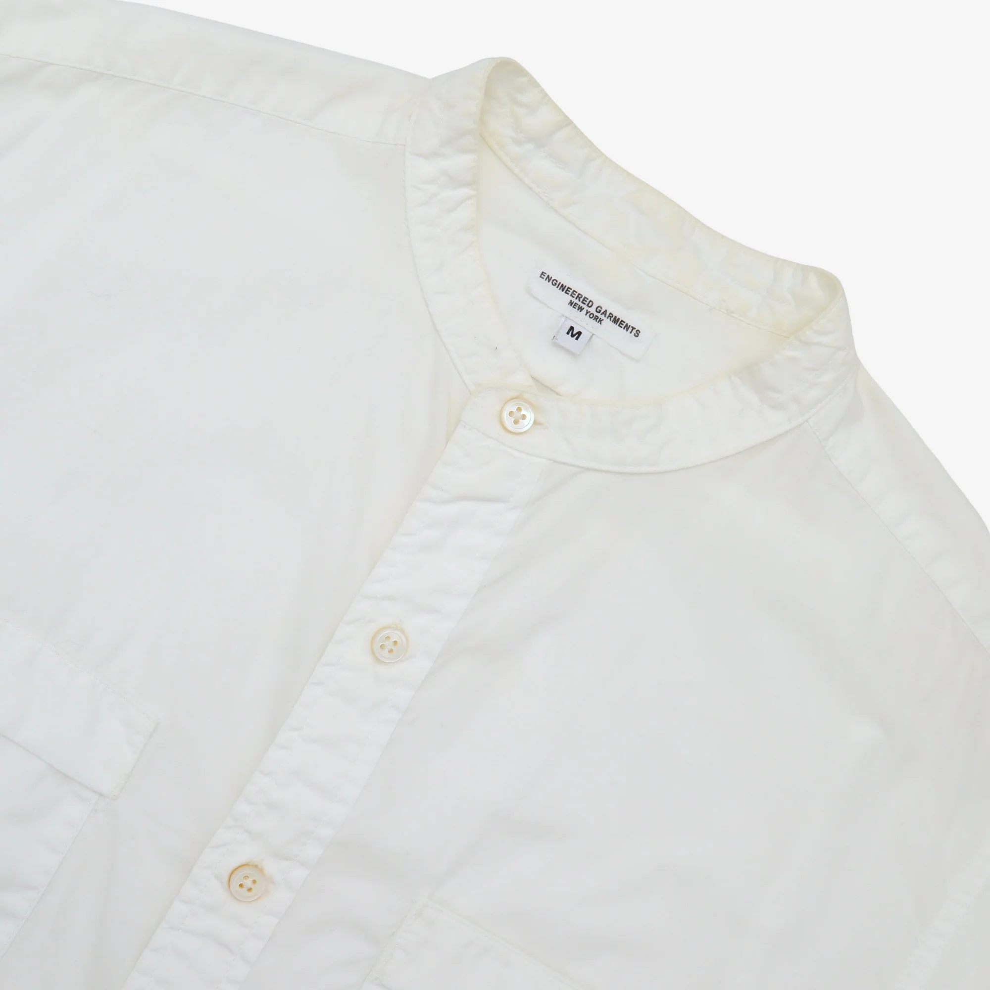 Collarless 2 Pocket Shirt - Image 3