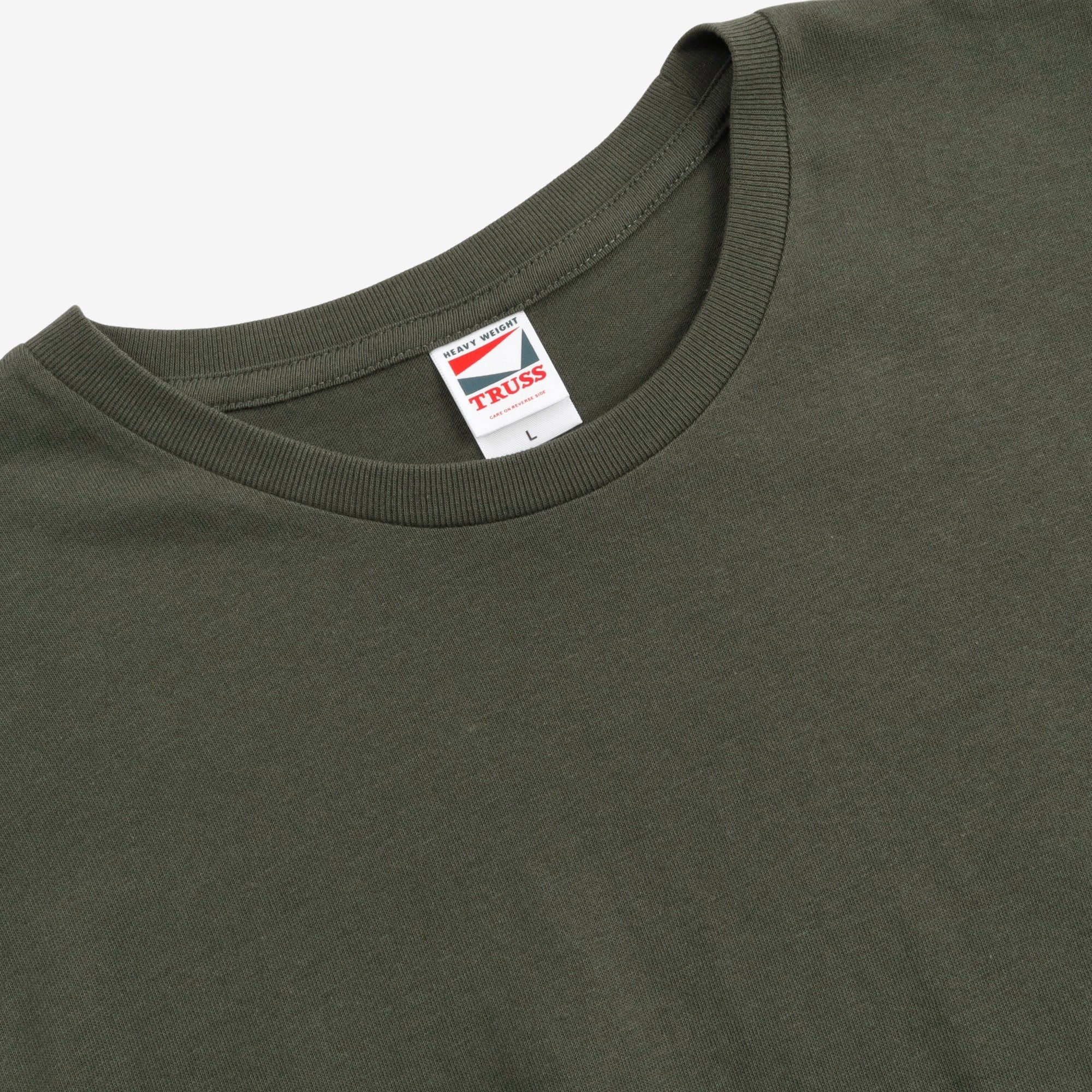 Cotton T-Shirt - Army - Image 3