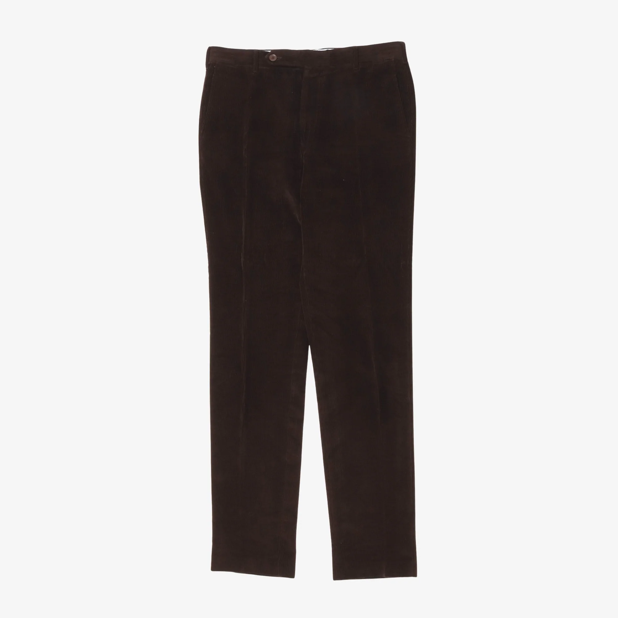 Corduroy Flat Front Trouser (34W x 36L)