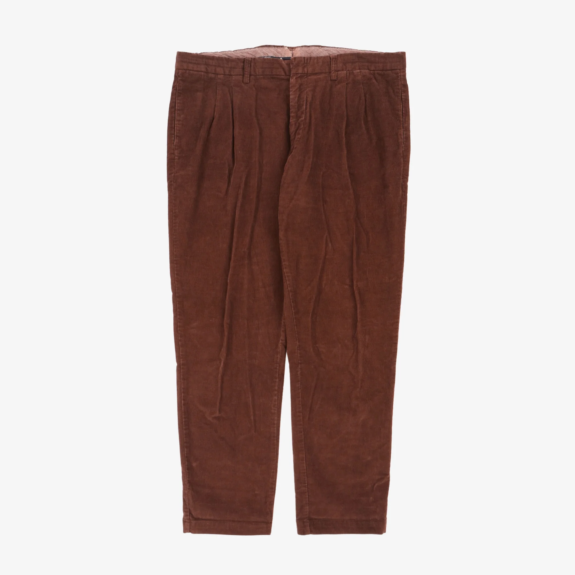 Corduroy Pleated Trousers (36W X 29L)