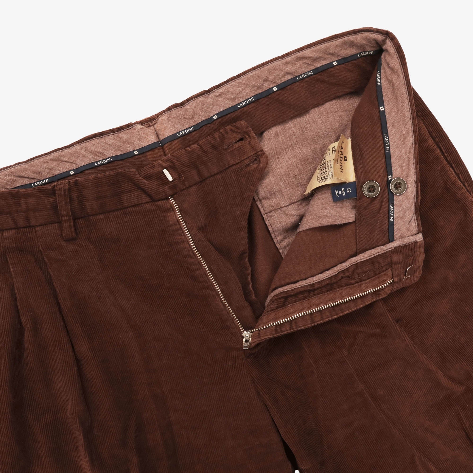 Corduroy Pleated Trousers (36W X 29L) - Image 3