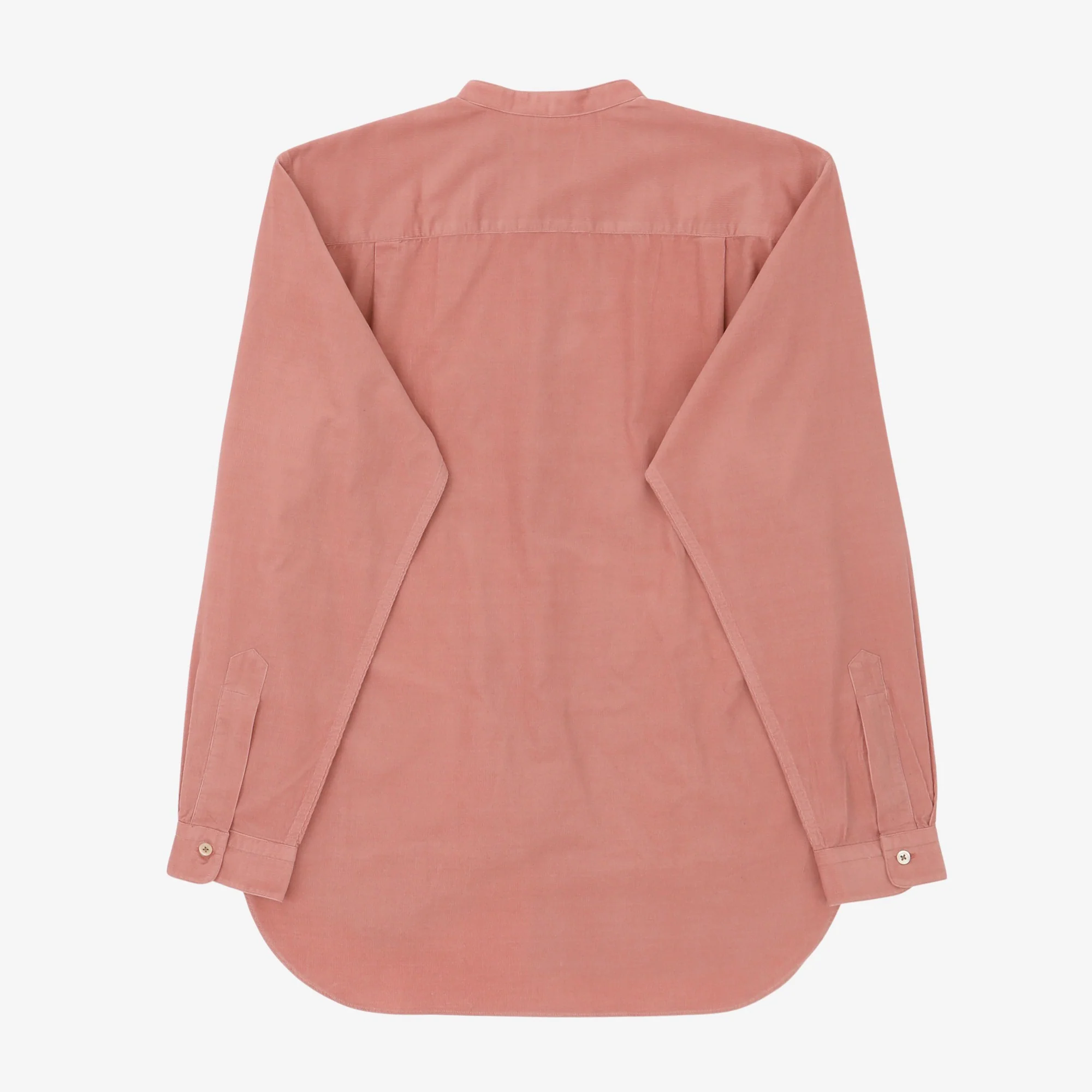Needlecord Collarless Shirt - Image 2