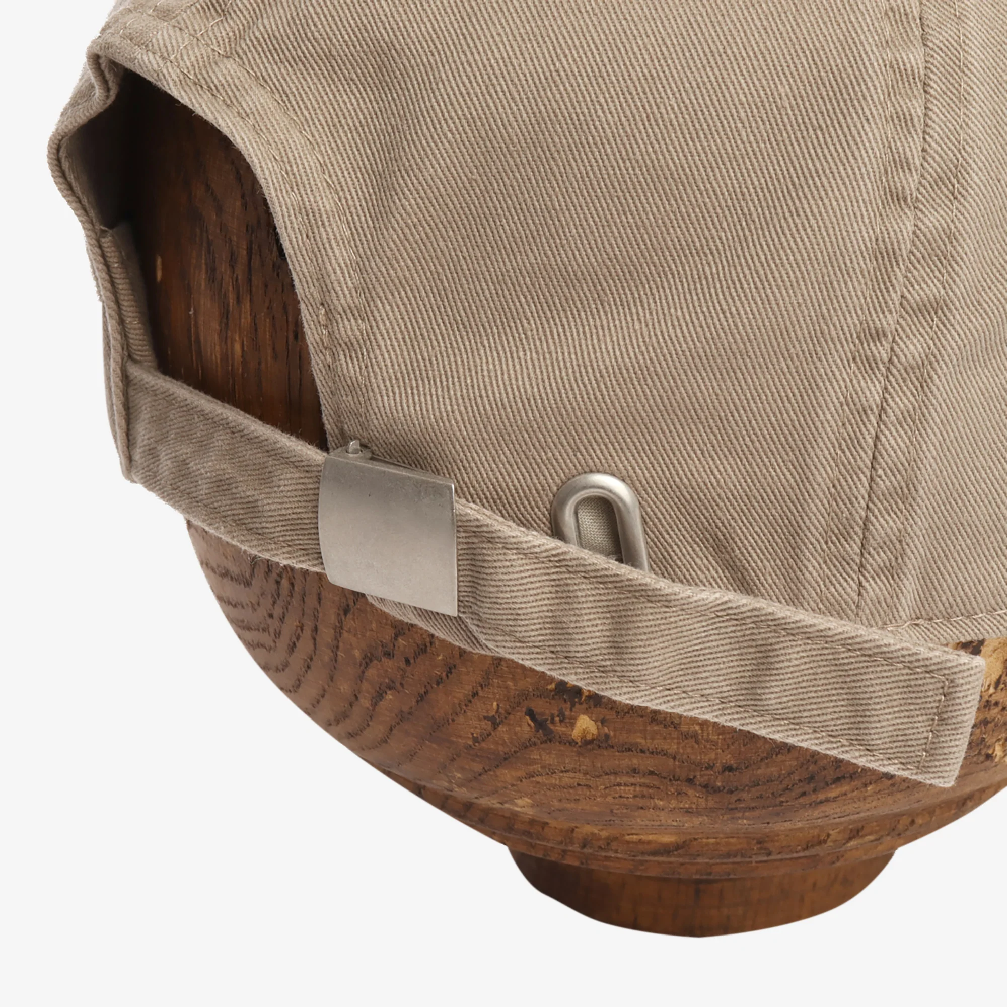 Cotton Ball Cap - Khaki - Image 4