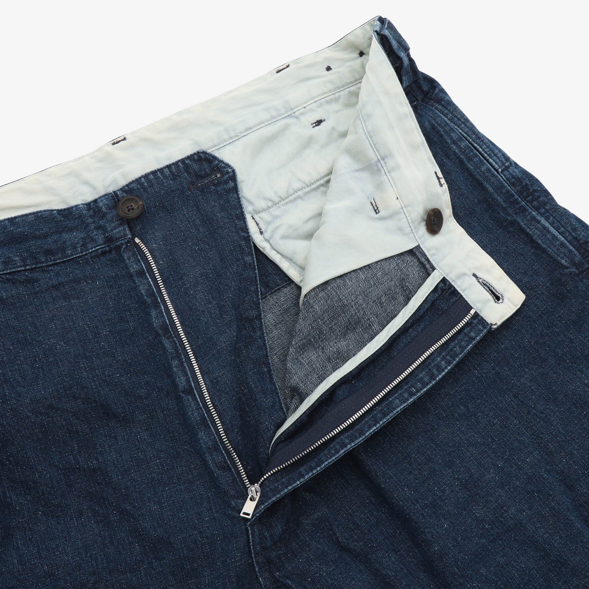 Cotton Linen Games Trousers (38W x 26L) - Image 3