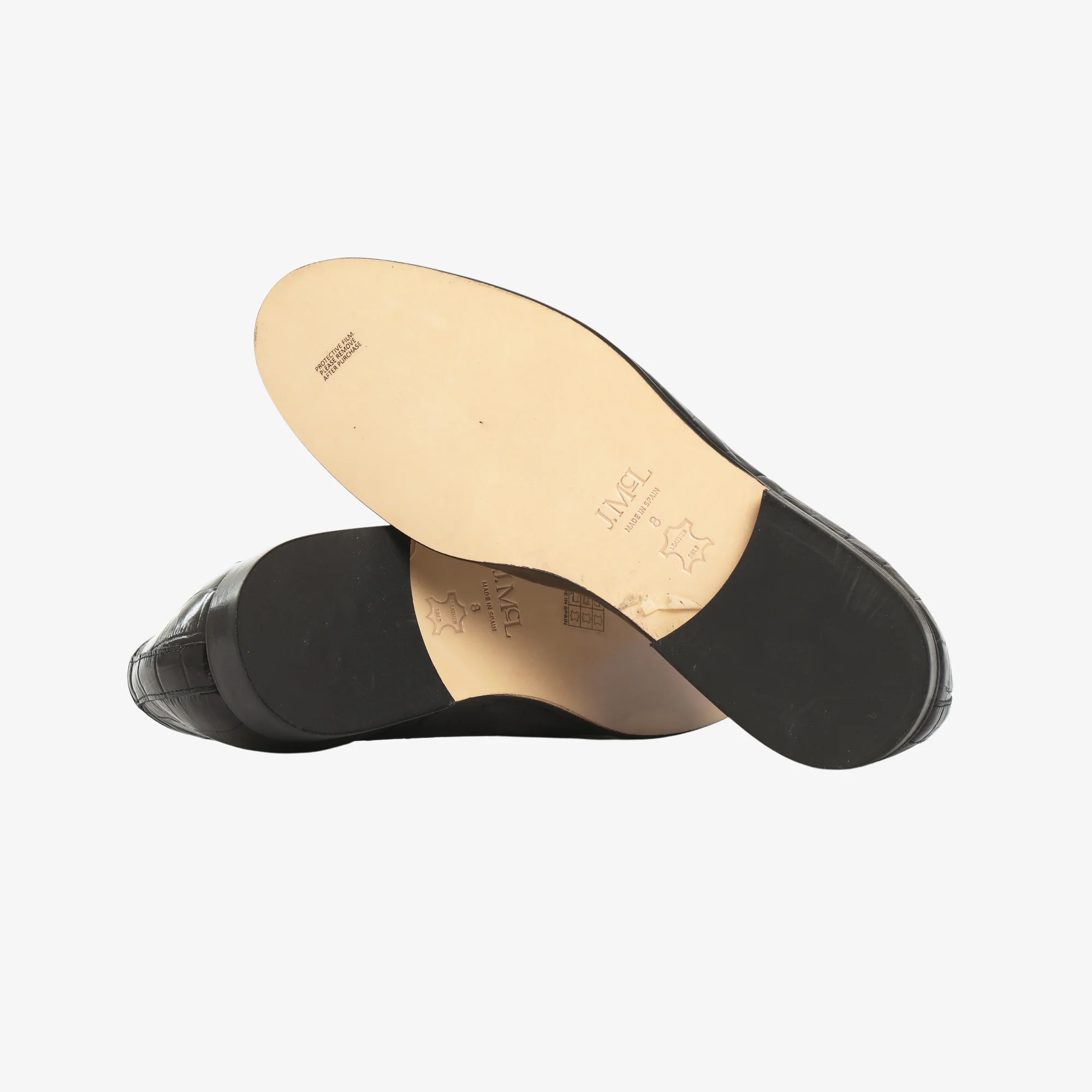 Croc Pattern Oskar Loafers - Image 4
