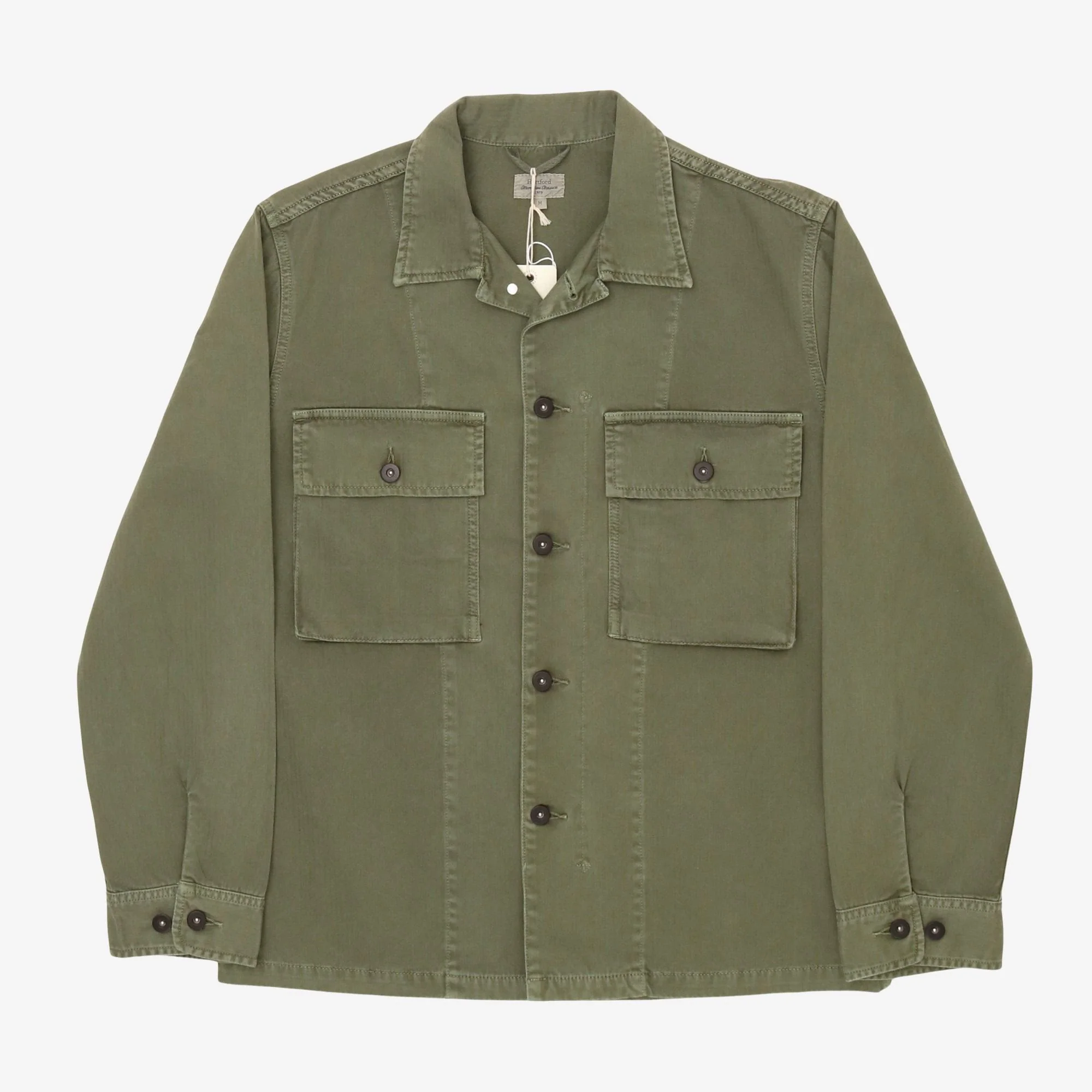 Dar Herringbone Overshirt